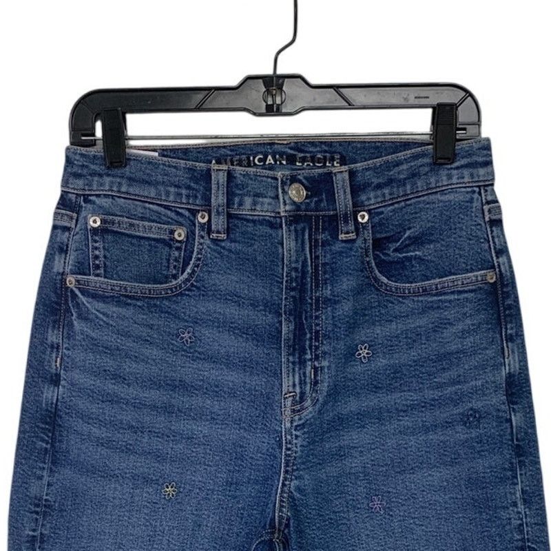 American Eagle Outfitters New American Eagle Womens Size 8 Boyfriend Denim Jeans Size 30" / US 8 / IT 44 - 2 Thumbnail