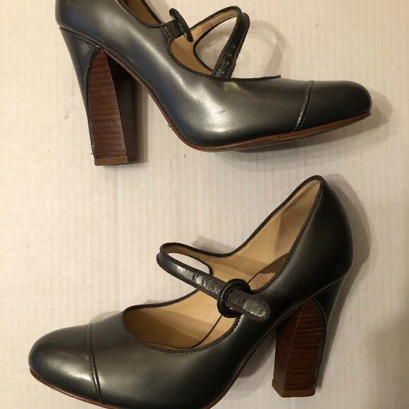 Cole Haan Cole Haan women's leather high heel shoes 8B heel height:4" Size US 8 / IT 38 - 1 Thumbnail