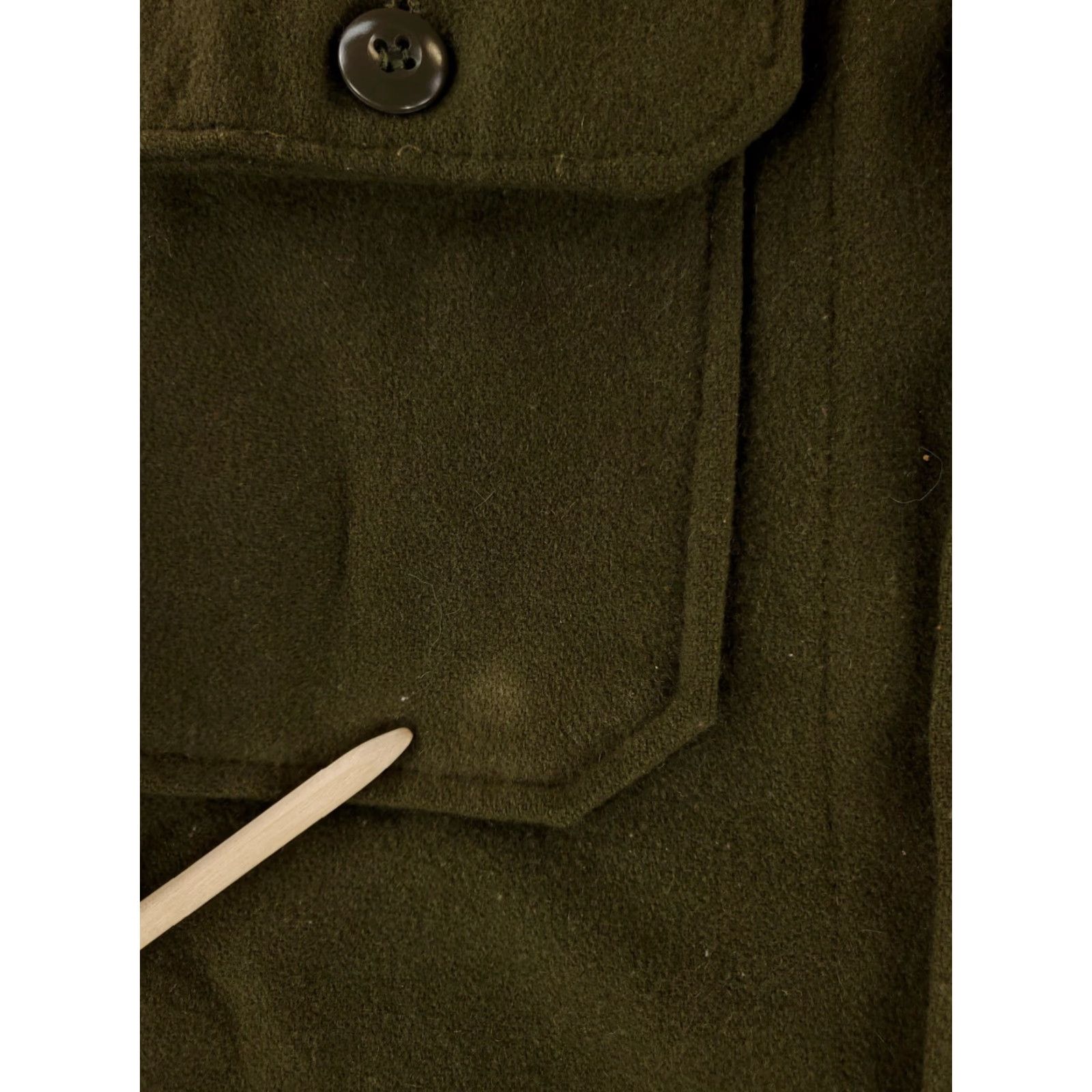 Vintage VINTAGE US Army Field Shirt Cold Weather Wool Nylon Blend Green Mens M Long Sleeve Mens Shirt Size US M / EU 48-50 / 2 - 3 Thumbnail