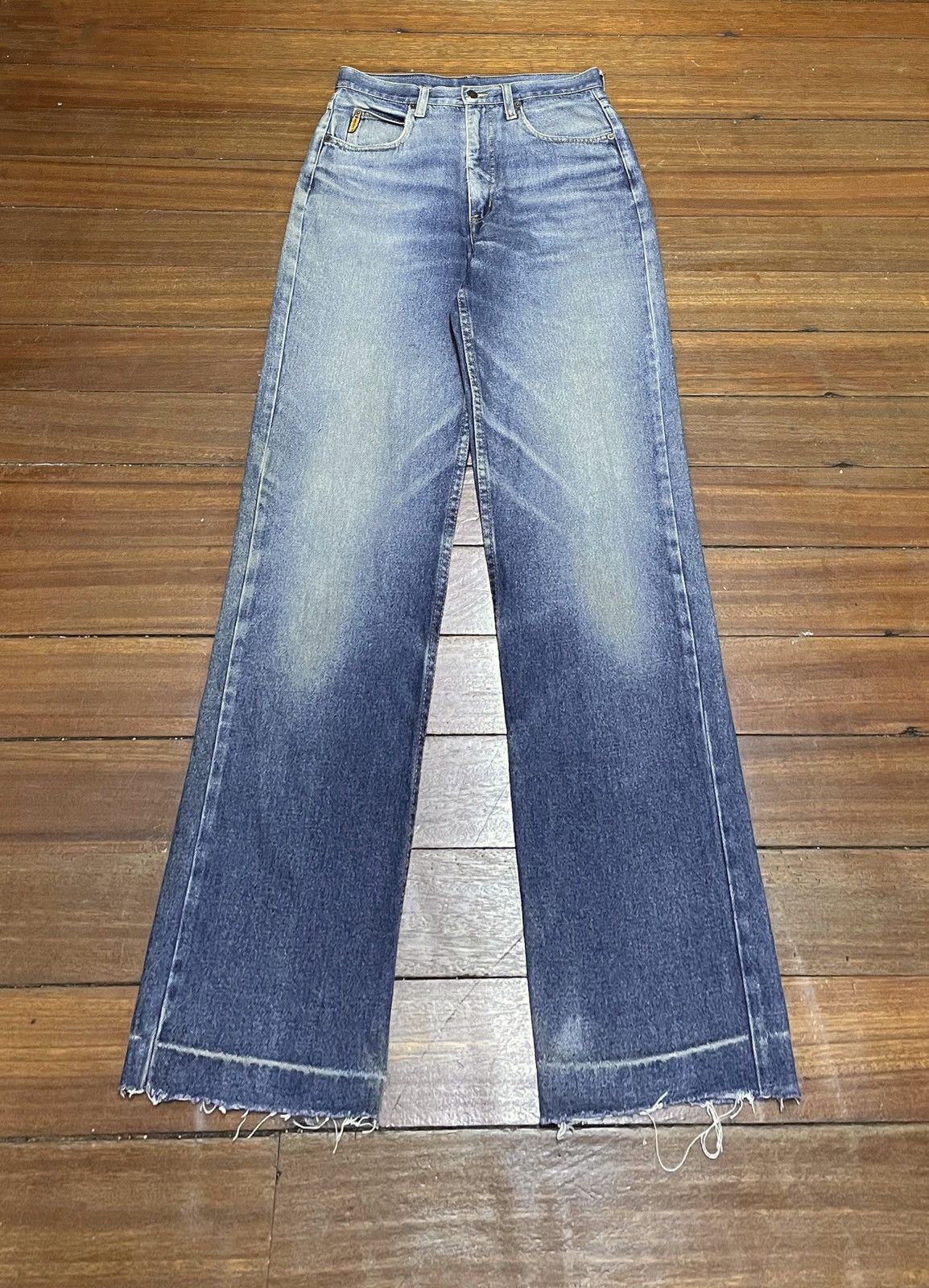 14th Addiction × Giorgio Armani × Vintage Very Rare Design Vintage Brand Giorgio Armani Jeans 1980s Size US 30 / EU 46 - 1 Thumbnail