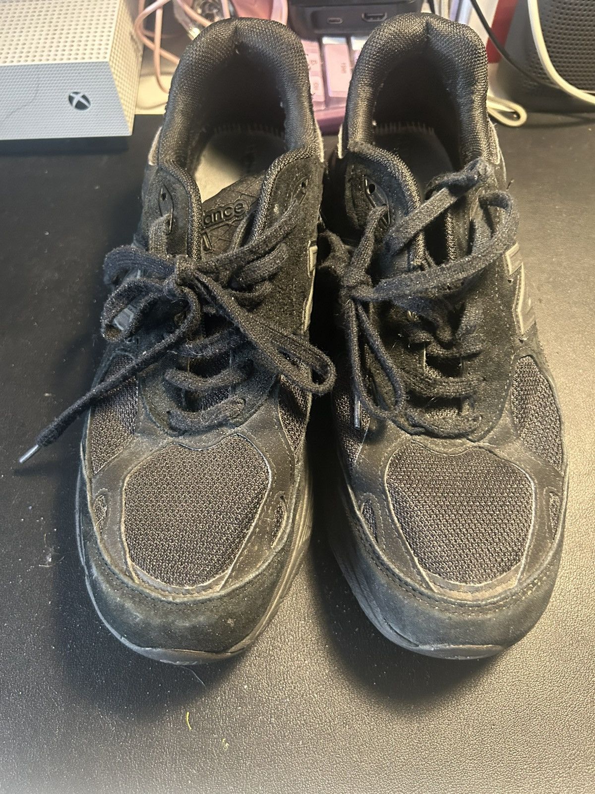 New Balance Black New Balance 990 Size US 10.5 / IT 40.5 - 2 Thumbnail