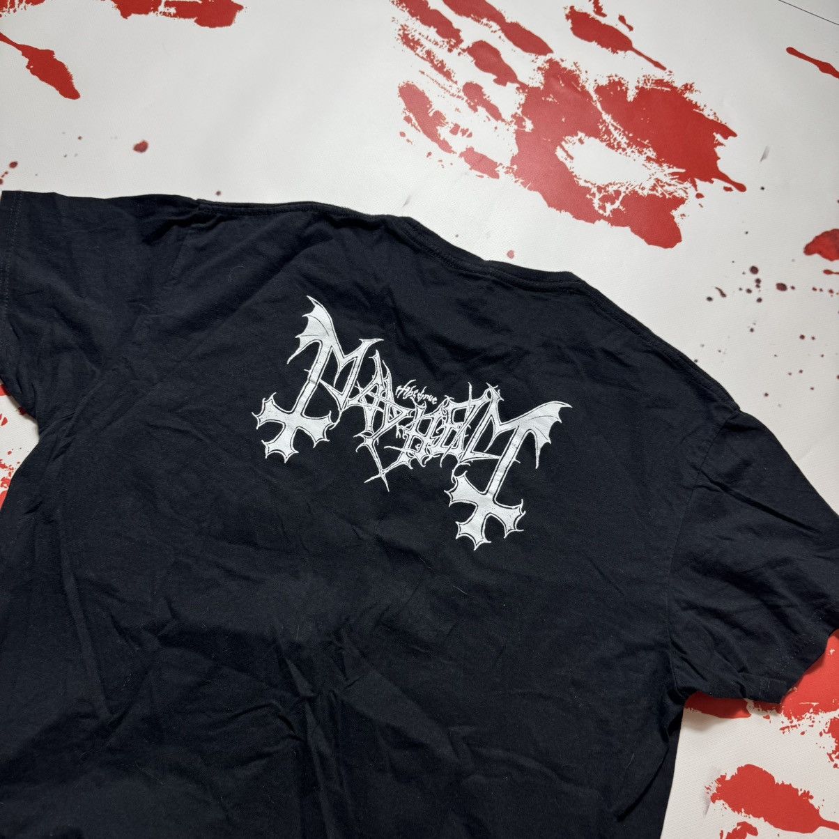 Band Tees Mayhem De Mysteriis Dom Sathanas Punk Rock T-Shirt Japan Size US M / EU 48-50 / 2 - 4 Thumbnail