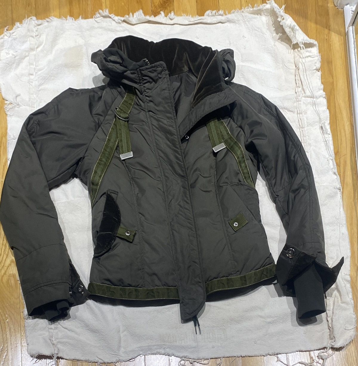 Marithe + Francois Girbaud Marithe Francois Girbaud military parachute down jacket Size US S / EU 44-46 / 1 - 1 Thumbnail