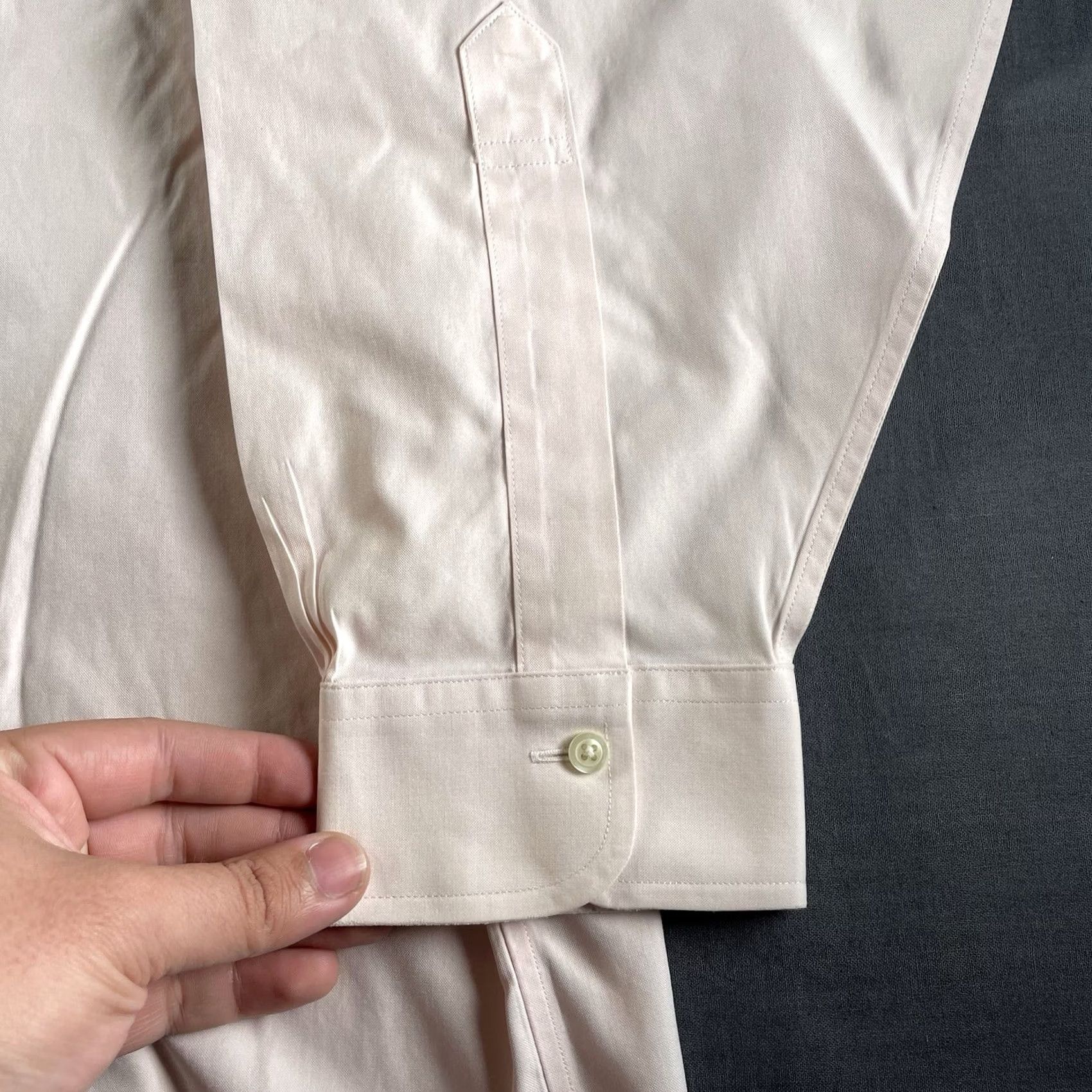 Brooks Brothers Brooks Brothers Dress Shirt Mens Regular Pink 17.5 34 Long Sleeve Button Up Cotton Non-Iron Size 48R - 3 Thumbnail