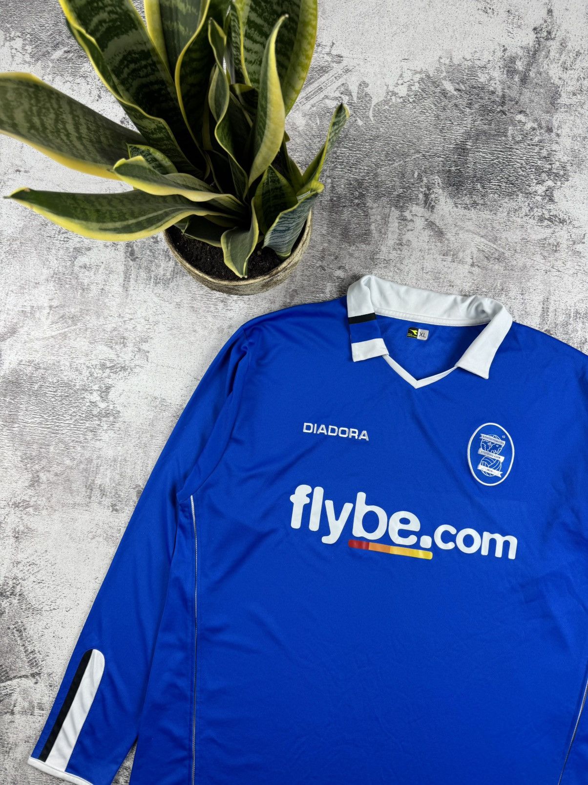 Diadora F.C Birmingham City 2004/2005 Home Longsleeve Shirt Jersey Size US XL / EU 56 / 4 - 4 Thumbnail