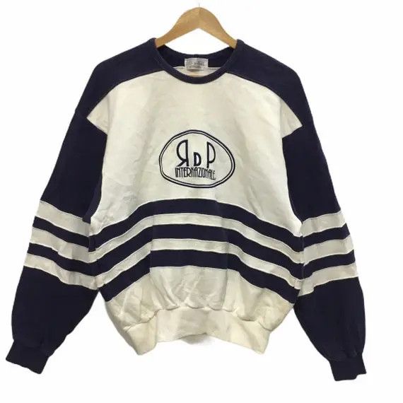 Vintage ROUX DI PERFE Internazionale Crewneck Sweatshirt Big Logo Size L / US 10 / IT 46 - 1 Thumbnail