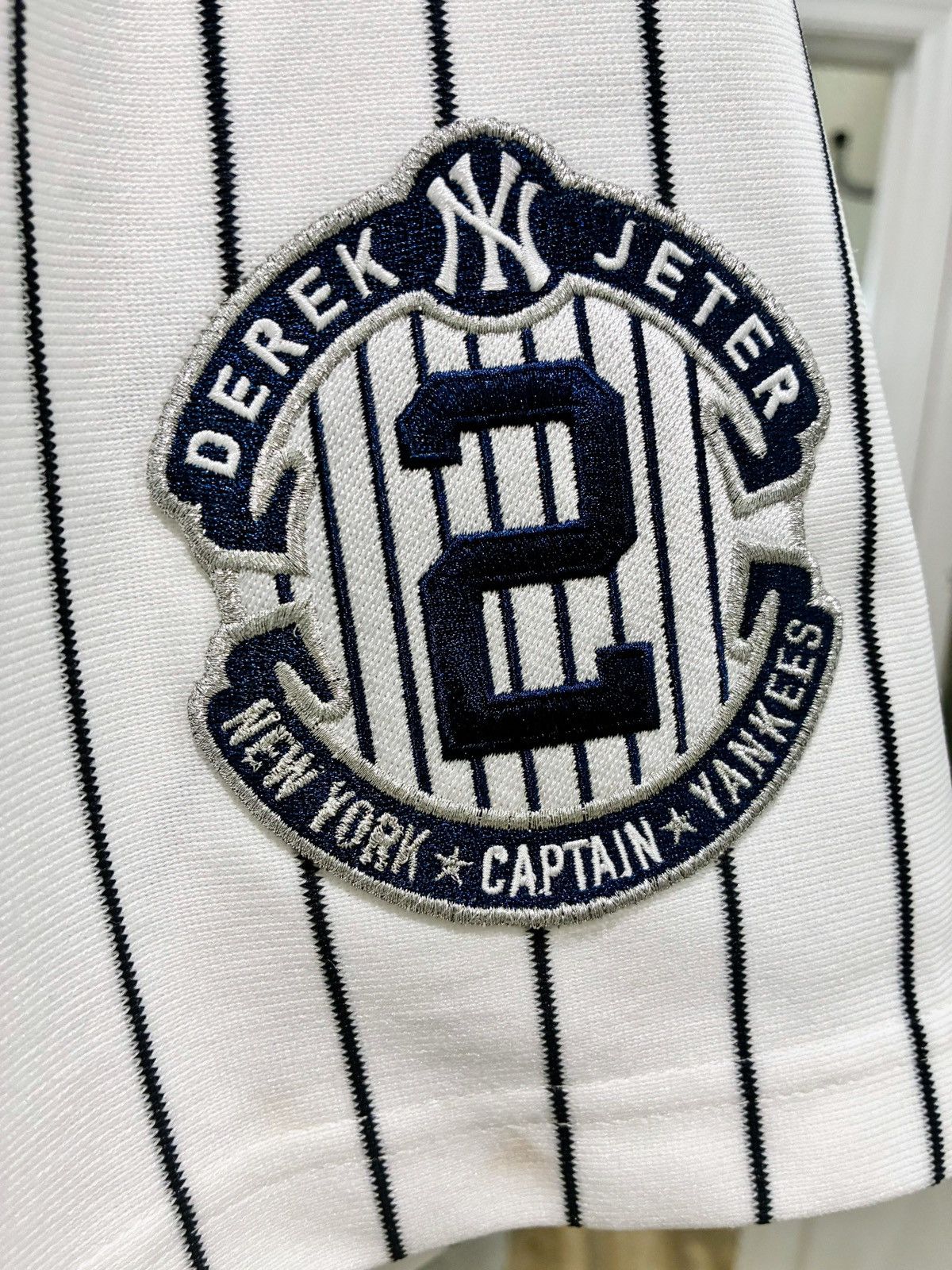 Mitchell & Ness Mitchell & Ness Derek Jeter Yankees Cooperstown Jersey 5XL Size US XXL / EU 58 / 5 - 4 Thumbnail