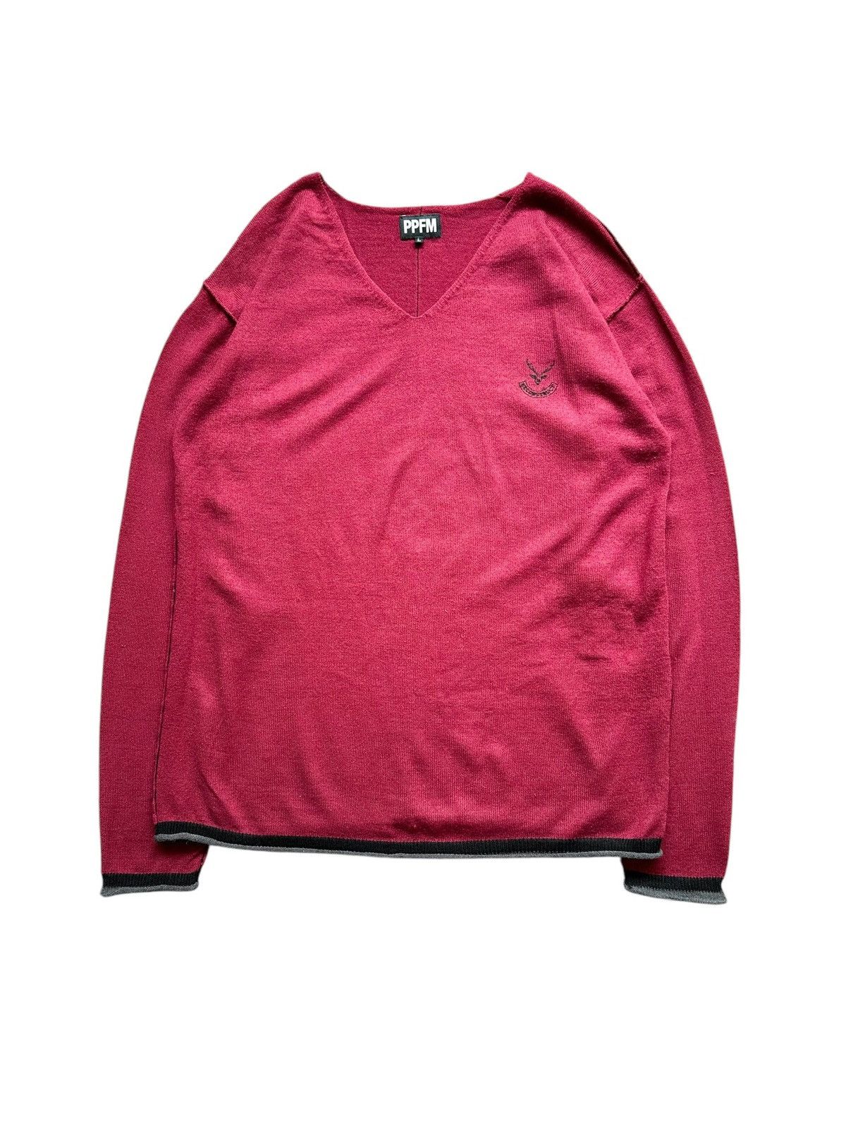 PPFM AW12 PPFM '' reconstruct '' mixed wool sweater Size US L / EU 52-54 / 3 - 1 Thumbnail