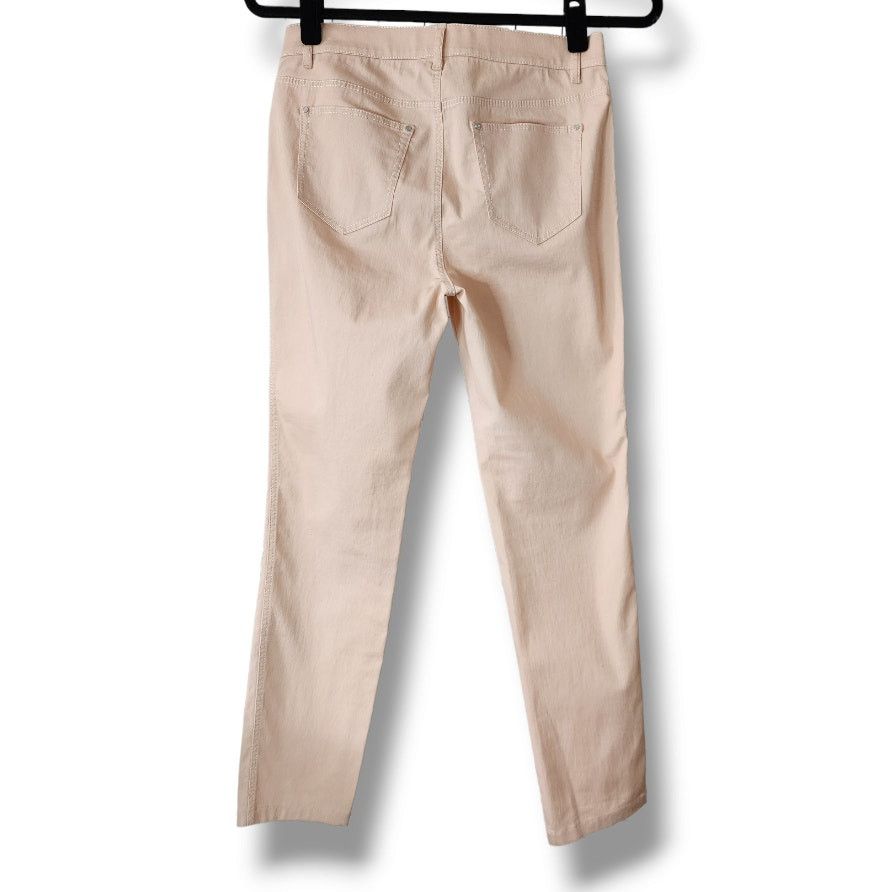 Lafayette 148 Lafayette 148 New York Blush Mercer Stretch Skinny Pants 4 Size 27" / US 4 / IT 40 - 3 Thumbnail