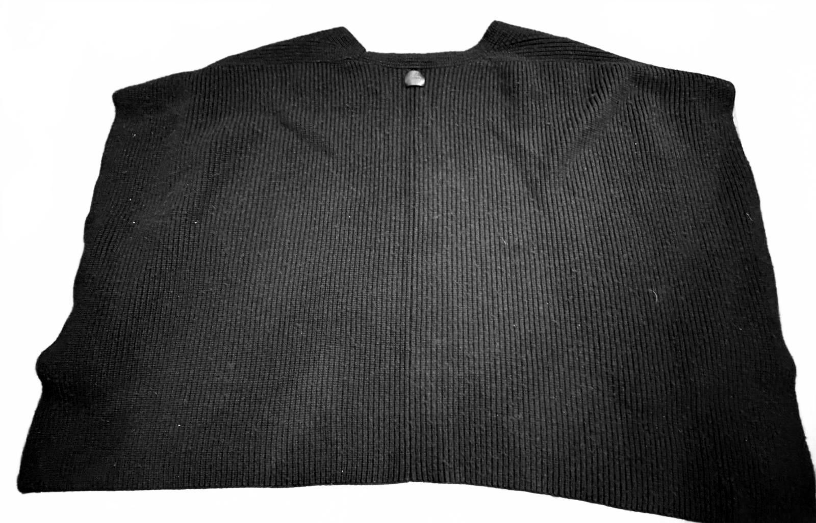 Allsaints AllSaints Travelling Rib Chunky Knit Ruana Open Cardigan - 1 Size ONE SIZE - 3 Thumbnail