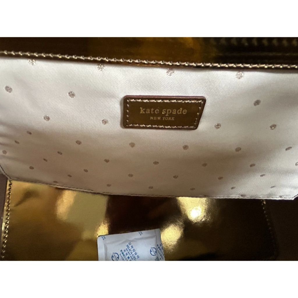 Kate Spade Kate Spade Small Coal Tote in Metallic London Bronze - NWT* Size ONE SIZE - 4 Thumbnail