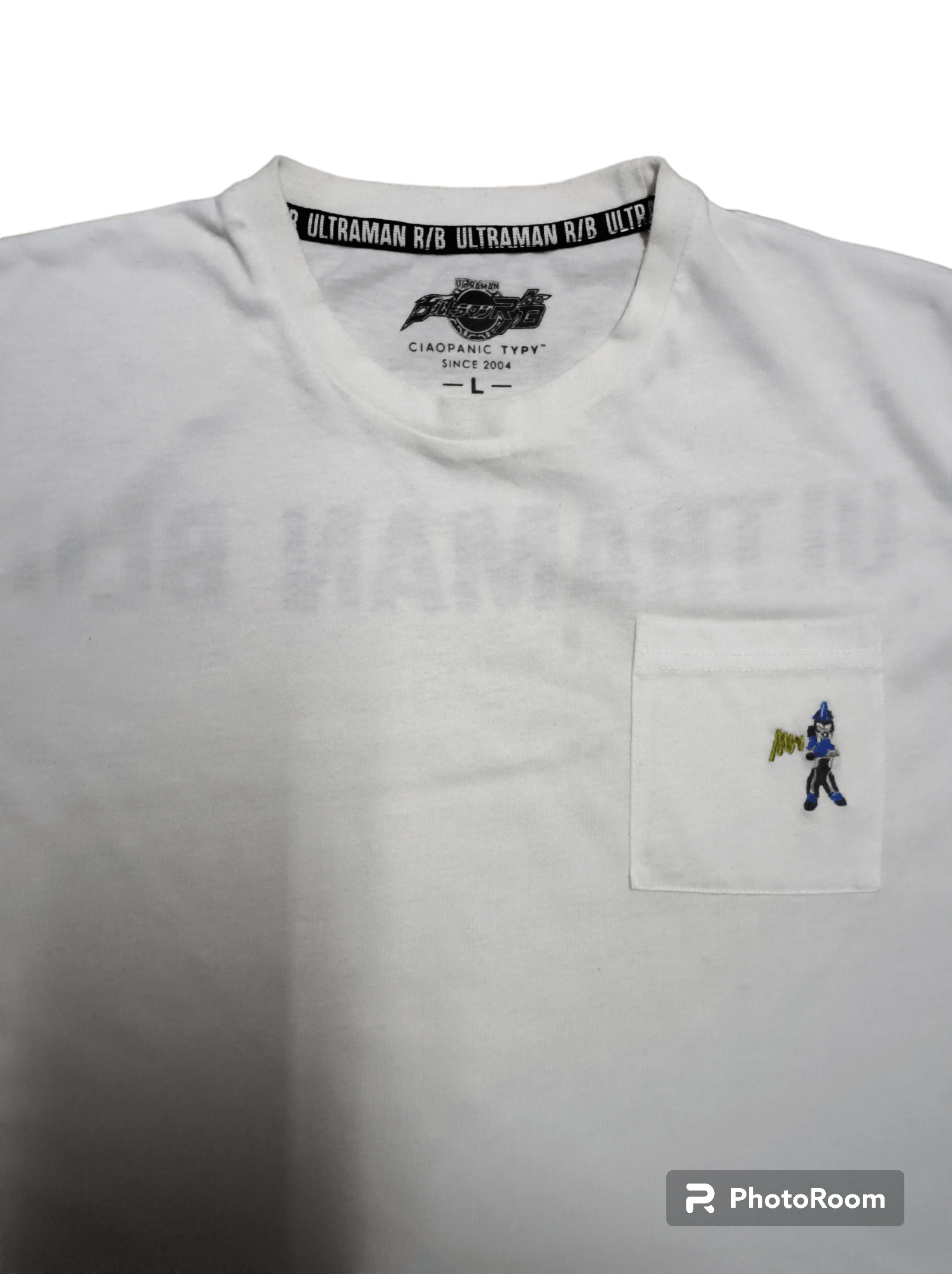 Anime × Cartoon Network × Japanese Brand RARE Ultraman R/b Ultraman Rosso Blu Pocket Tee Size US L / EU 52-54 / 3 - 1 Thumbnail