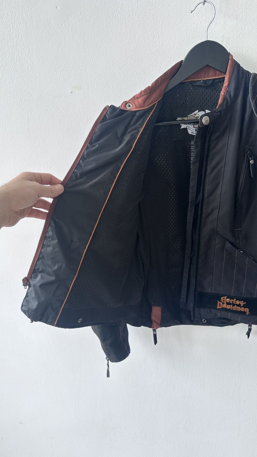 Harley Davidson Harley-Davidson Archival Moto Jacket Black/Copper Embroidery Size S / US 4 / IT 40 - 21 Thumbnail