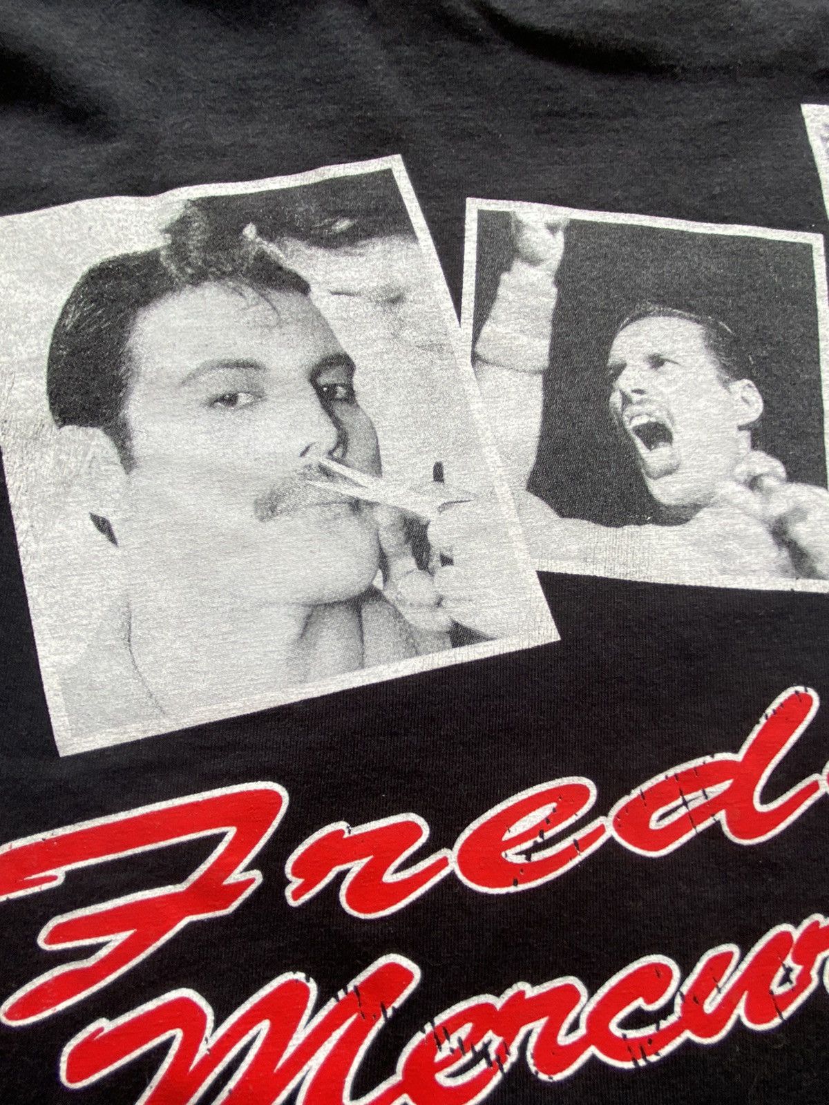 Band Tees × Vintage 🔥RARE🔥 Queen Freddie Mercury Made in Heaven LS Boot tee Size US L / EU 52-54 / 3 - 8 Thumbnail