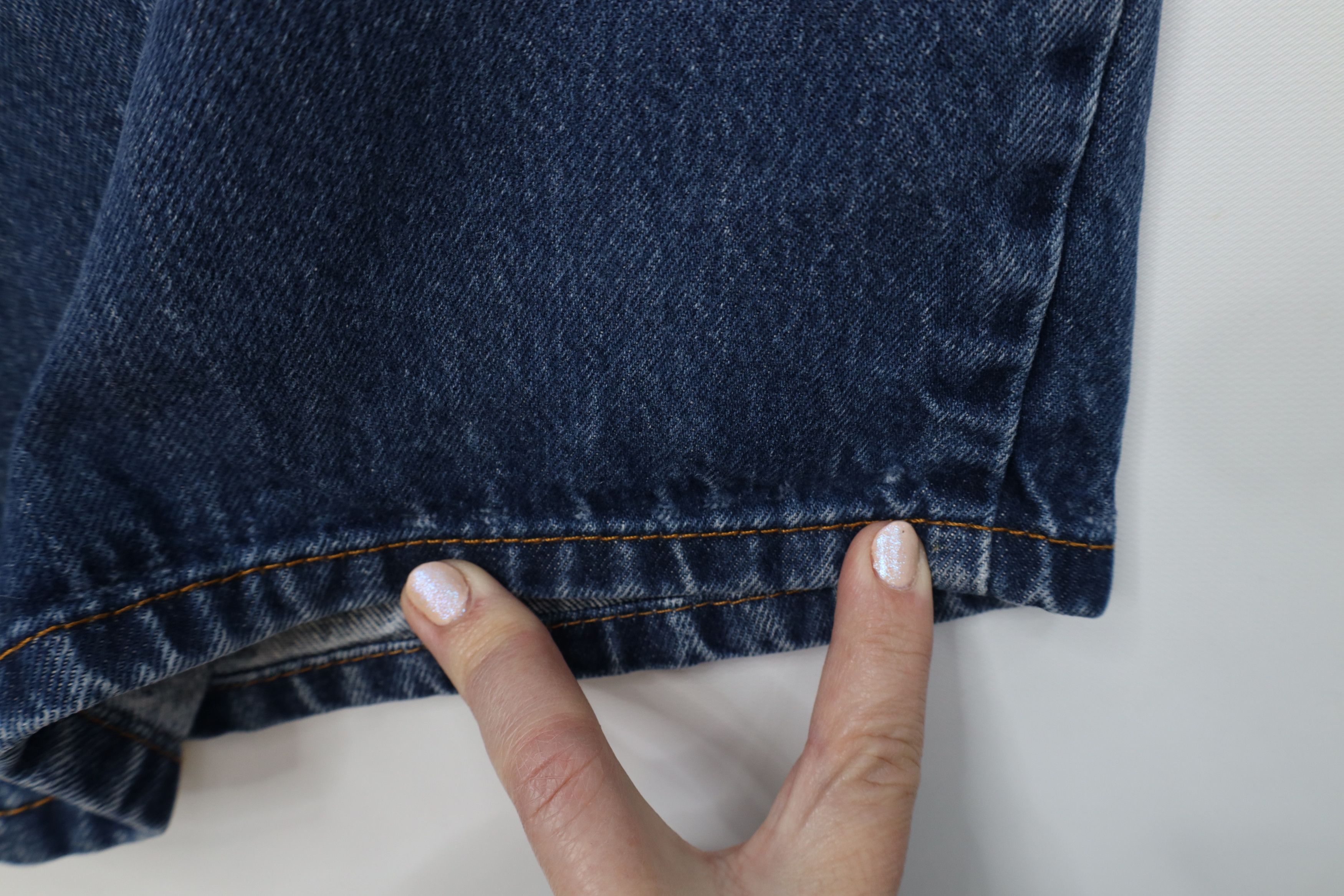 Levi's Vintage Y2K Levis 569 Loose Fit Denim Jean Shorts Jorts Blue Size US 36 / EU 52 - 15 Thumbnail
