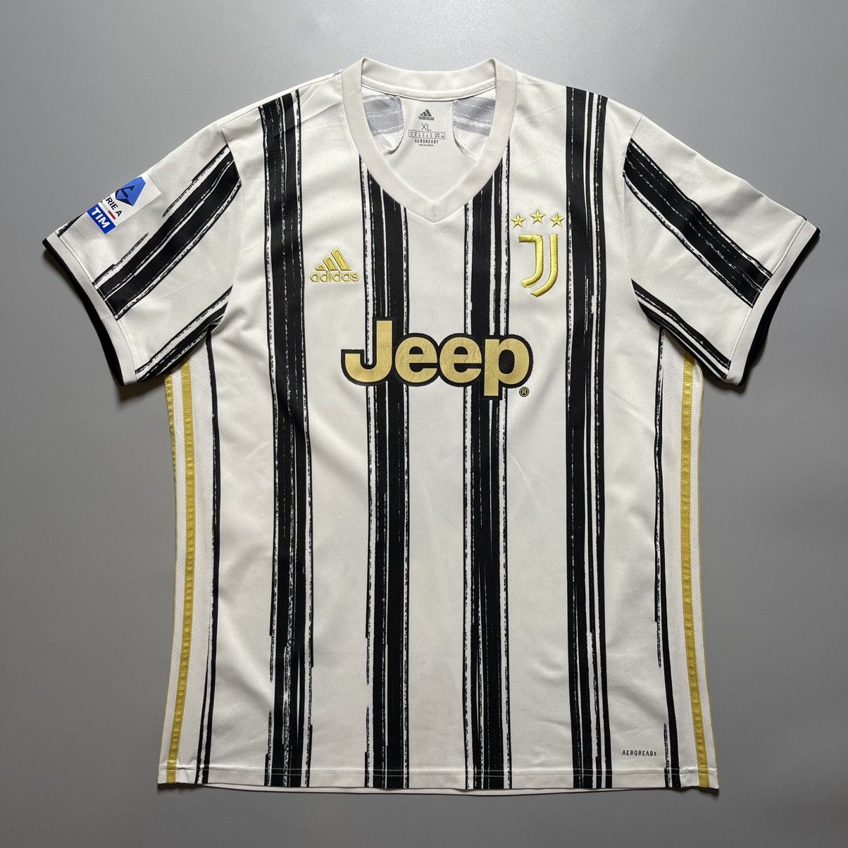 Adidas JUVENTUS ADIDAS 2020/2021 FOOTBALL HOME JERSEY #7 RONALDO Size US XL / EU 56 / 4 - 2 Thumbnail