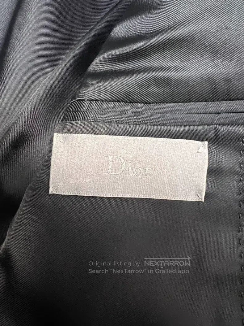 Dior Dior Black Patch Wool Suit Size US XS / EU 42 / 0 - 5 Thumbnail