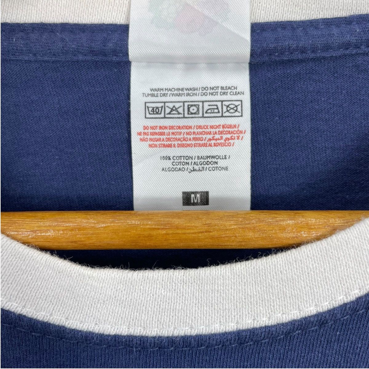 Vintage Enseigne Gambetta Ringer Tee Shirt Size US M / EU 48-50 / 2 - 7 Thumbnail