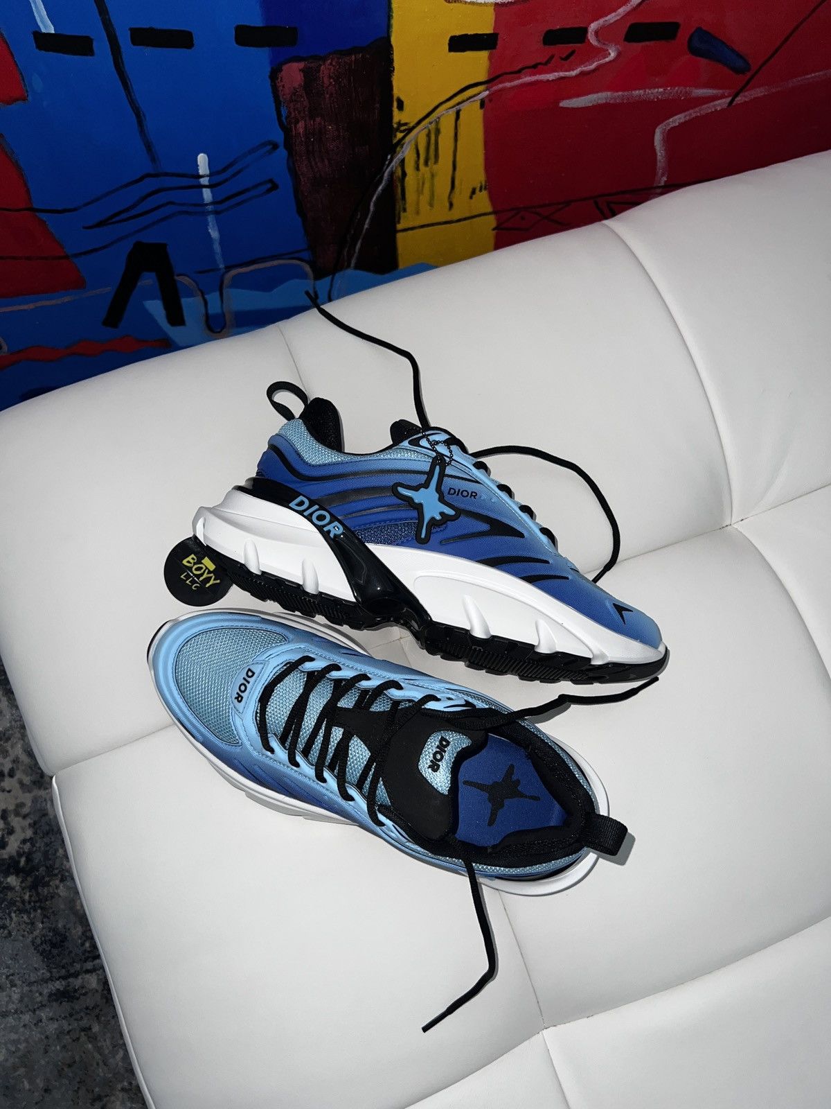 Dior DIOR B44 SNEAKERS Size US 8.5 / EU 41-42 - 2 Thumbnail
