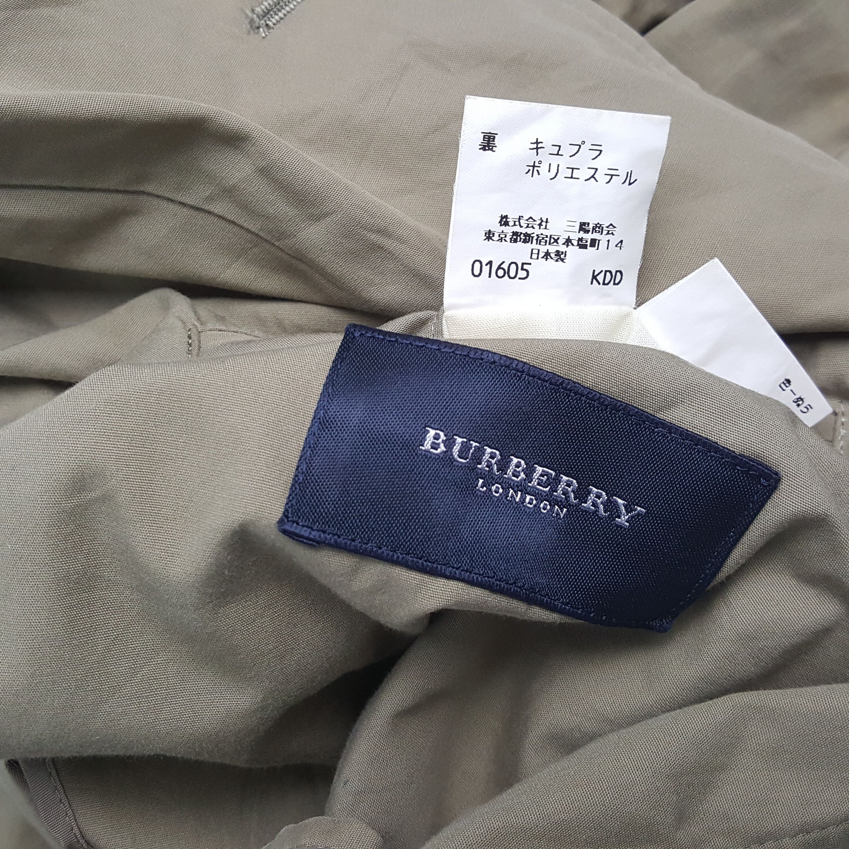 Burberry × Vintage BURBERRY LONDON Fashion Brand Custom Art Blazer Size 36R - 9 Thumbnail