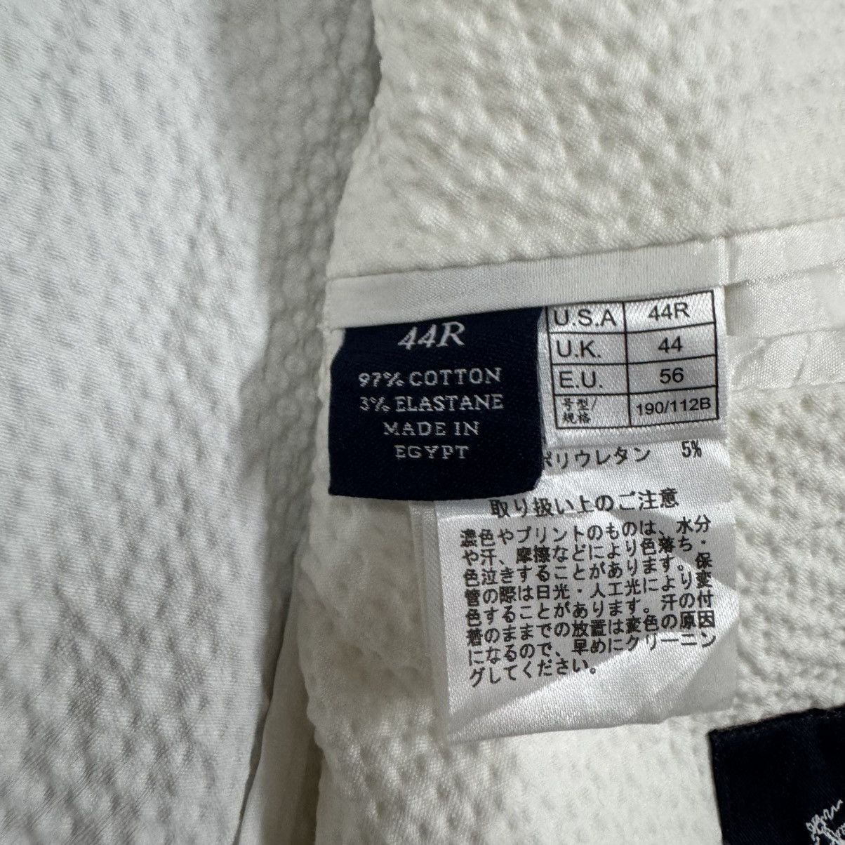 Brooks Brothers Fila X Brooks Brothers Seesucker Blazer Jacket Size 44R - 16 Thumbnail