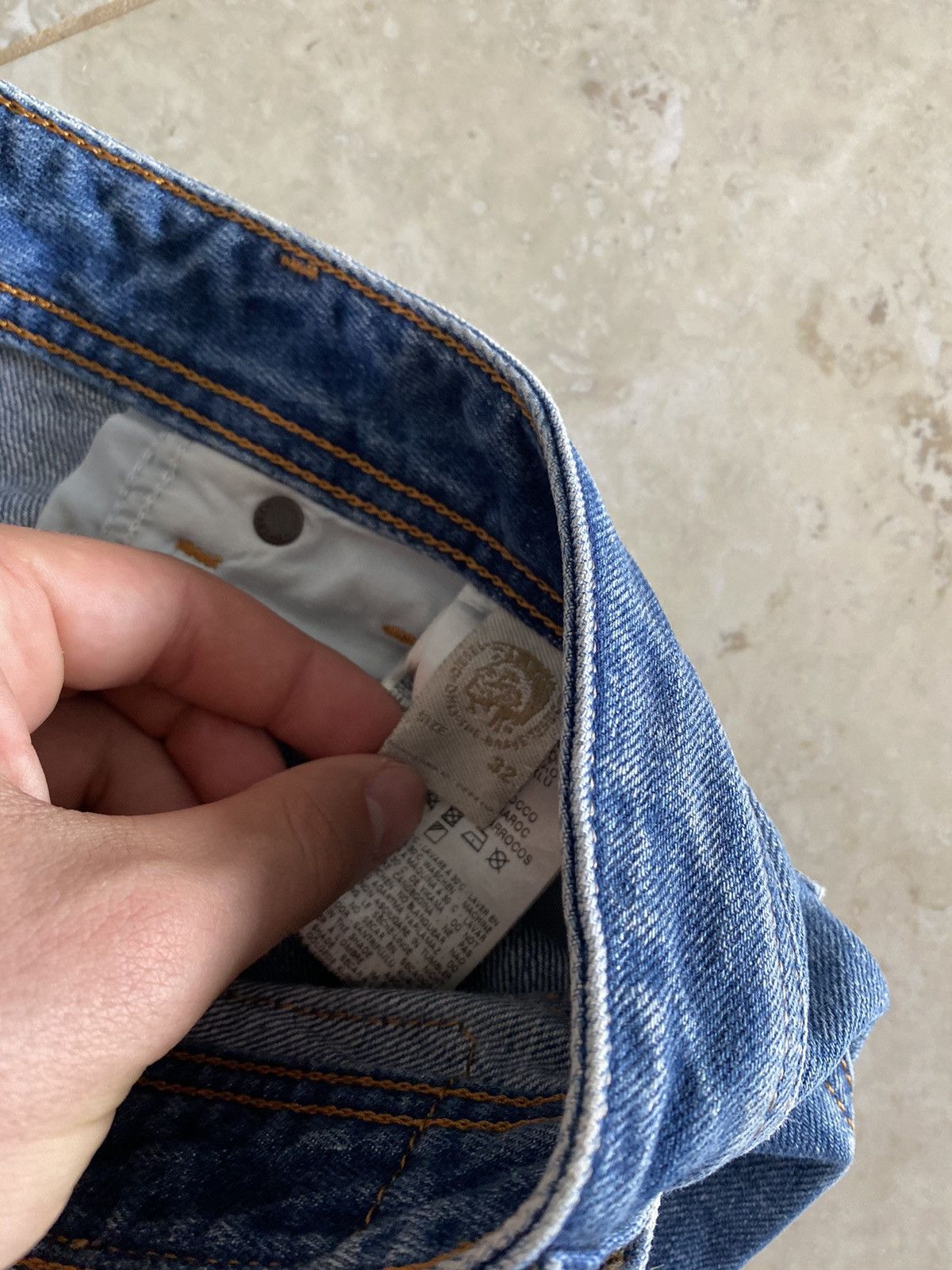 Diesel Diesel Vintage Jeans Baggy Flared Japanese Washed Y2K Wide Size US 32 / EU 48 - 8 Thumbnail