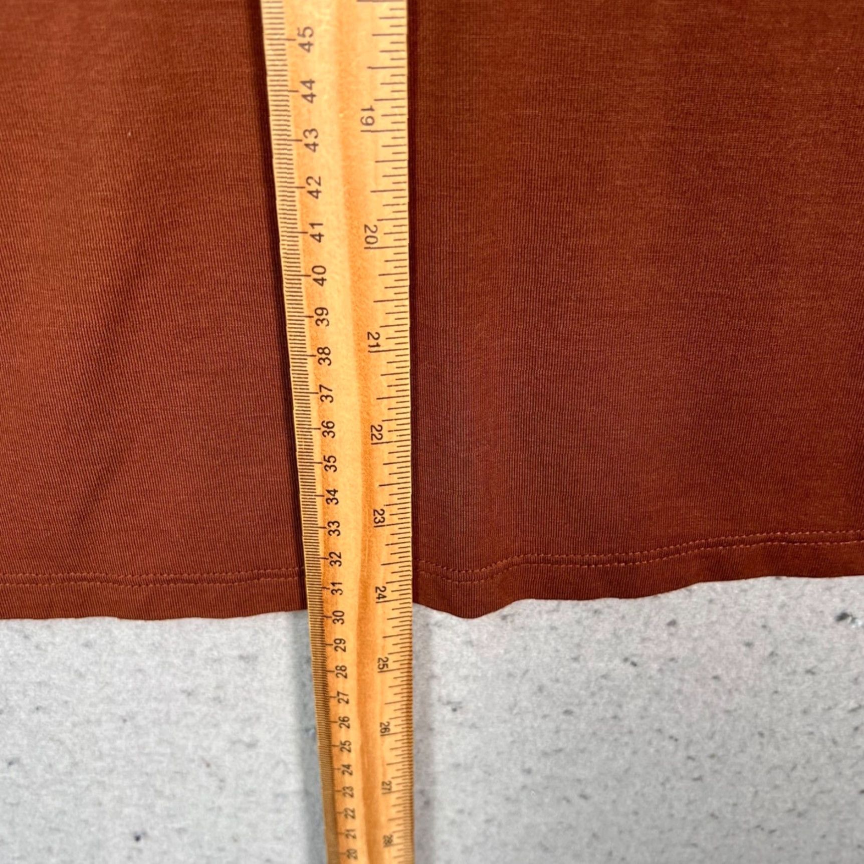 Reformation Reformation Top Shirt Womens Small Brown Long Sleeve Turtleneck Pullover Casual Knit Stretch Everyday Basic Size S / US 4 / IT 40 - 6 Thumbnail