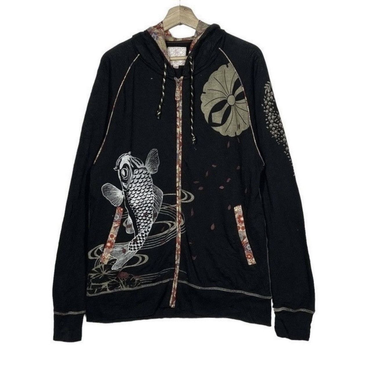 Japanese Brand hoodies design sukajan big logo nice design Size US XL / EU 56 / 4 - 1 Thumbnail