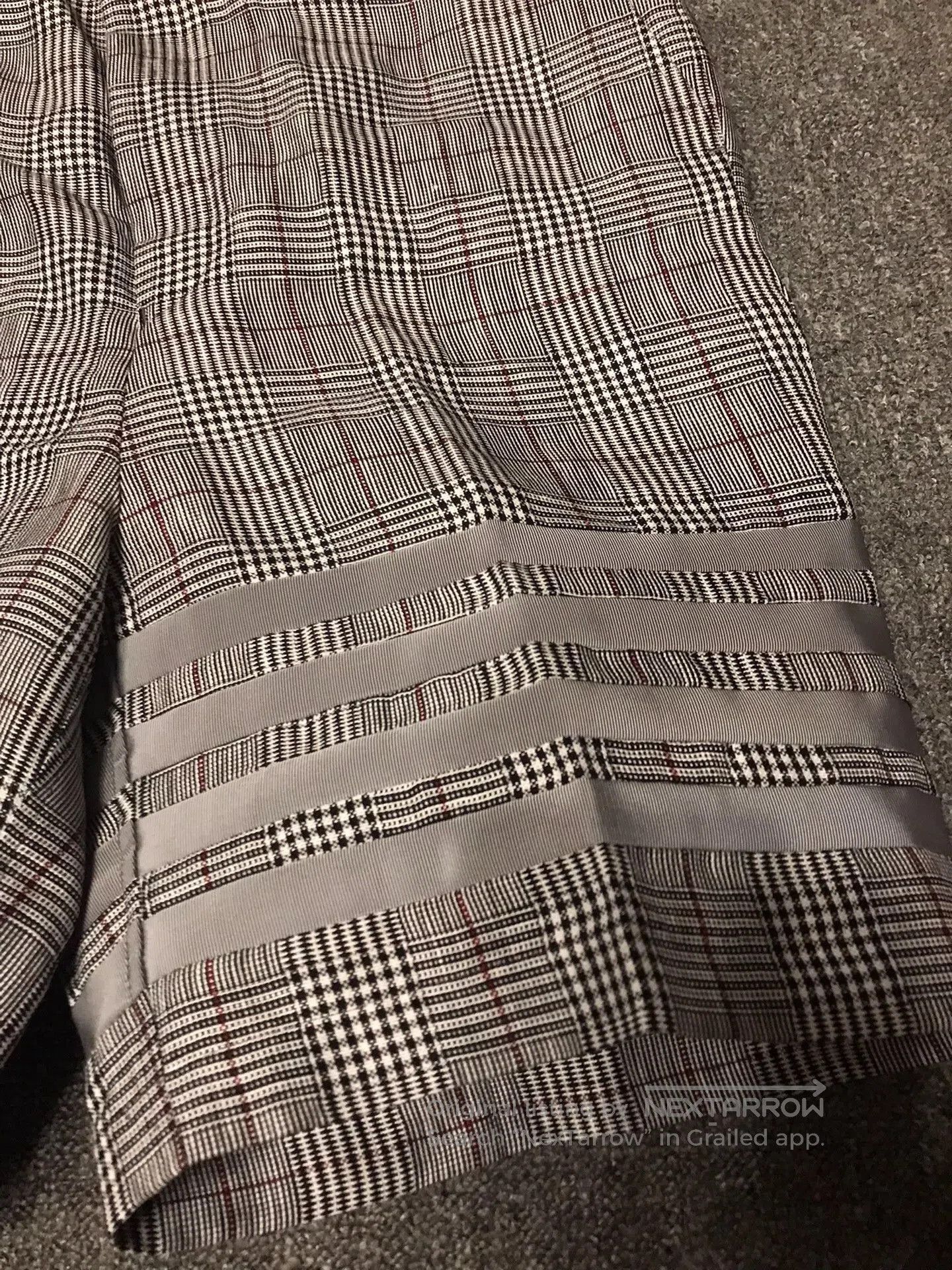 Thom Browne Thom Browne Gray Check Linen Shorts. Size US 26 / EU 42 - 5 Thumbnail