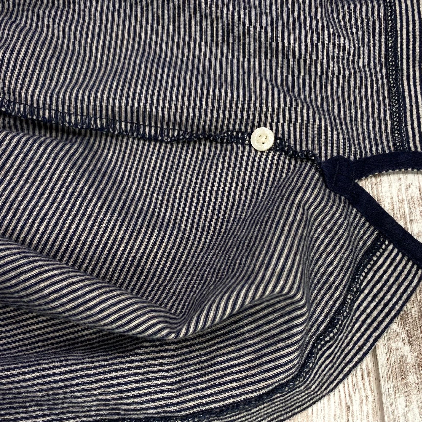 Patagonia Patagonia Polo Men's 2XL Black Striped Short Sleeve 100% Organic Cotton Pocket Size US XXL / EU 58 / 5 - 8 Thumbnail