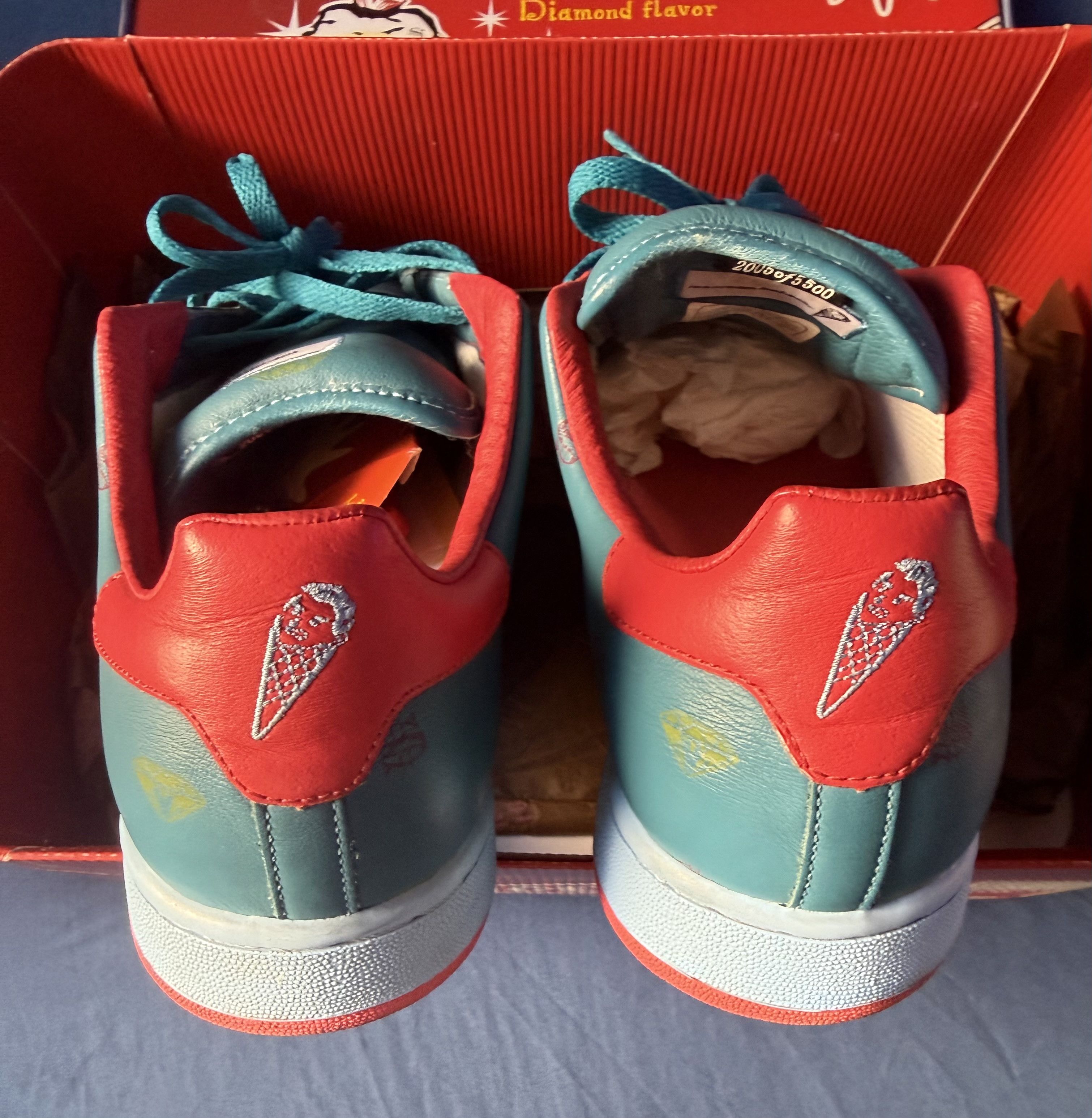 Reebok Bbc ice cream mini dollars and diamonds Size US 11.5 / EU 44-45 - 2 Thumbnail
