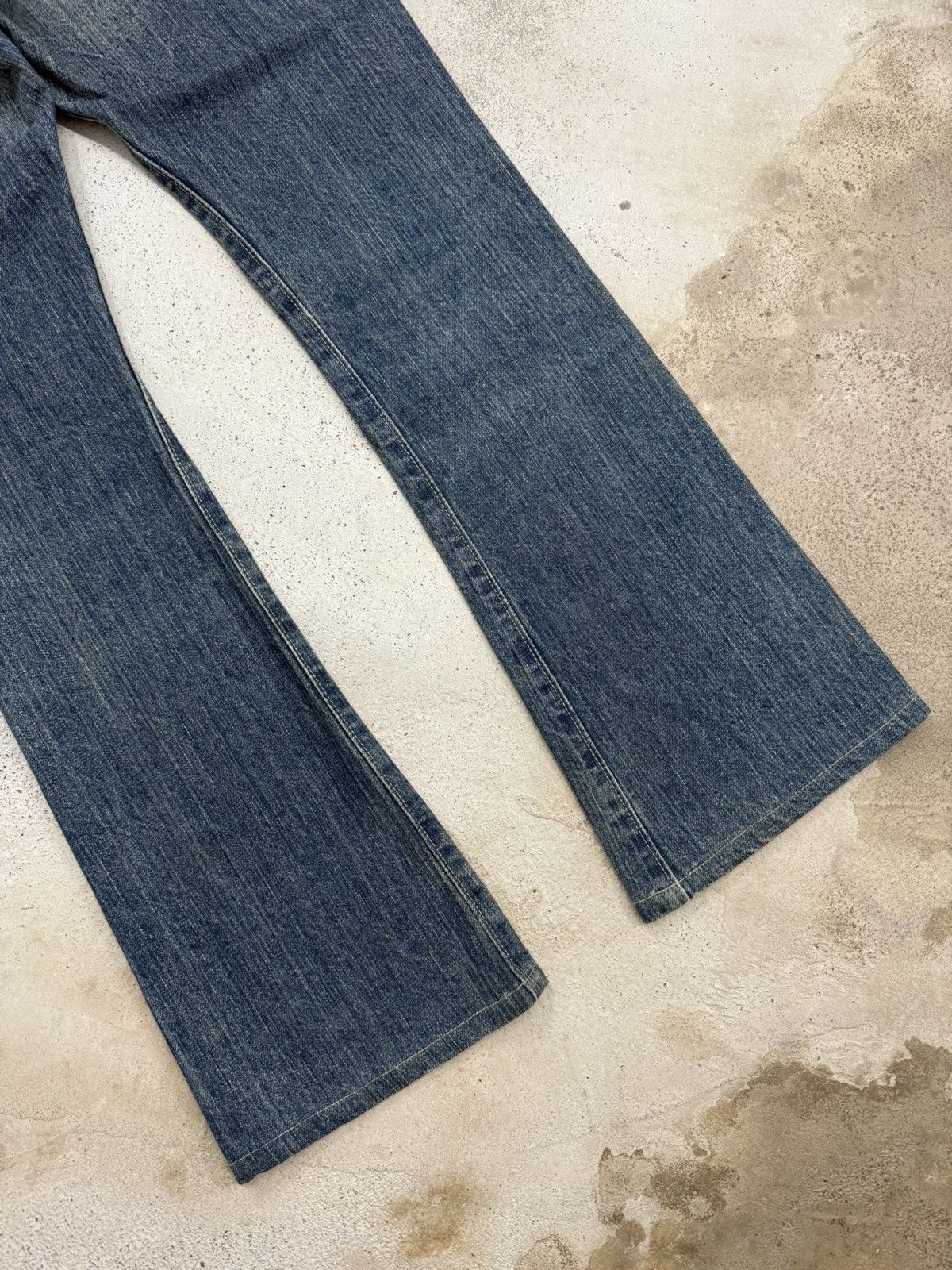 Edwin Miss Edwin 503 Flare Stonewashed Unisex Denim Pants Size 27" / US 4 / IT 40 - 10 Thumbnail