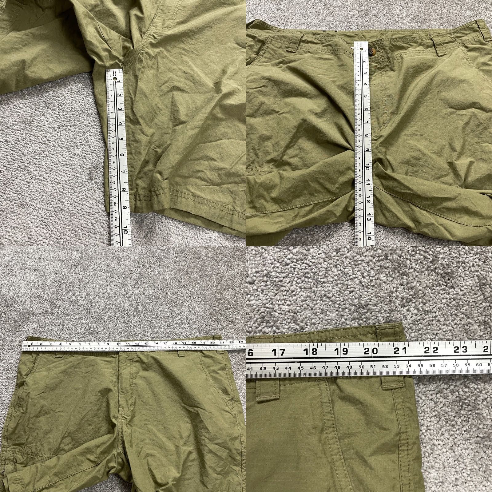 Vintage VINTAGE None Columbia Chino Shorts Mens 42 Regular Green Casual Outdoor Cotton Size US 42 / EU 58 - 8 Thumbnail