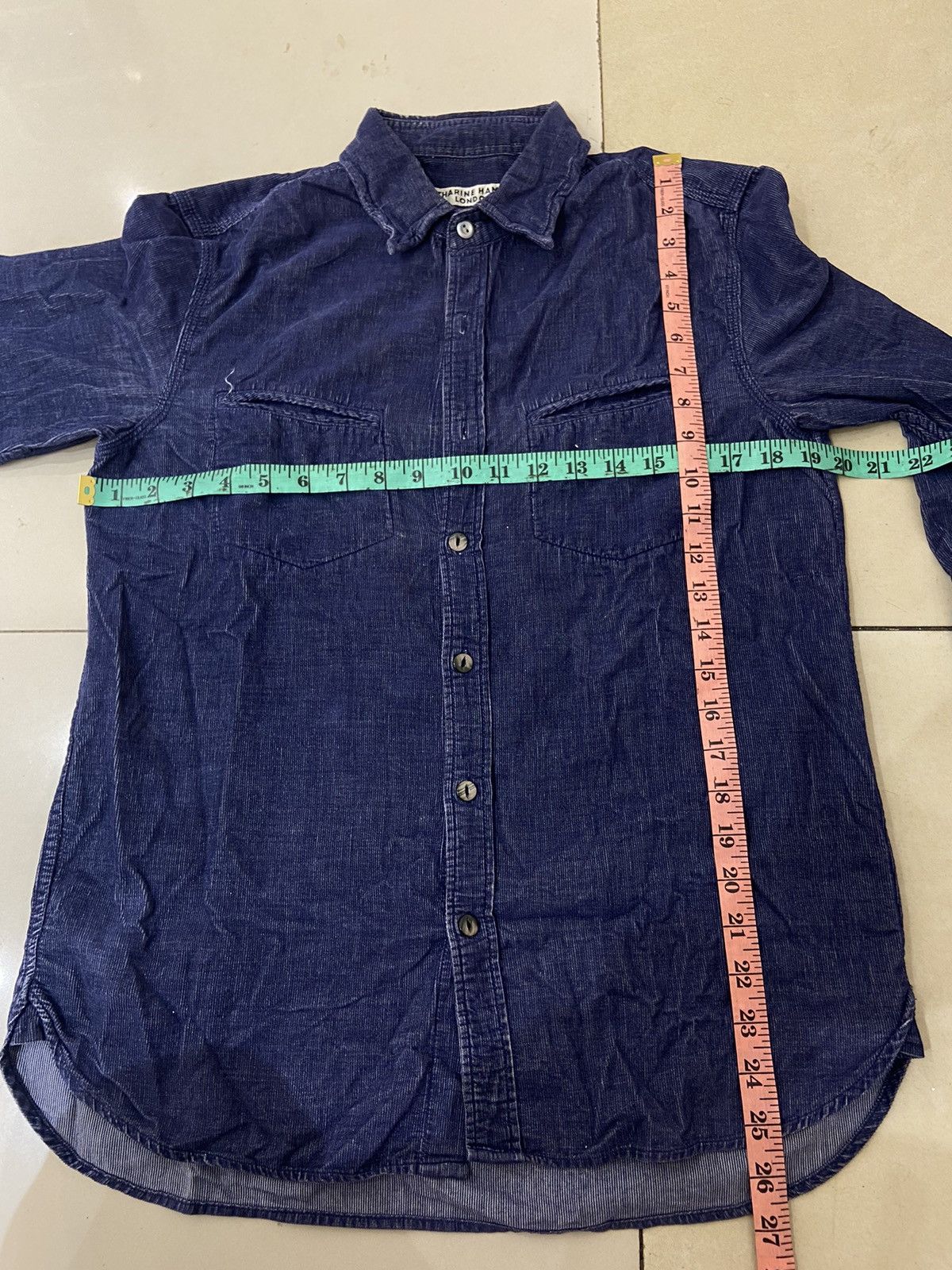 Katharine Hamnett London Vtg katharine hamnett london long shirt Size US M / EU 48-50 / 2 - 8 Thumbnail