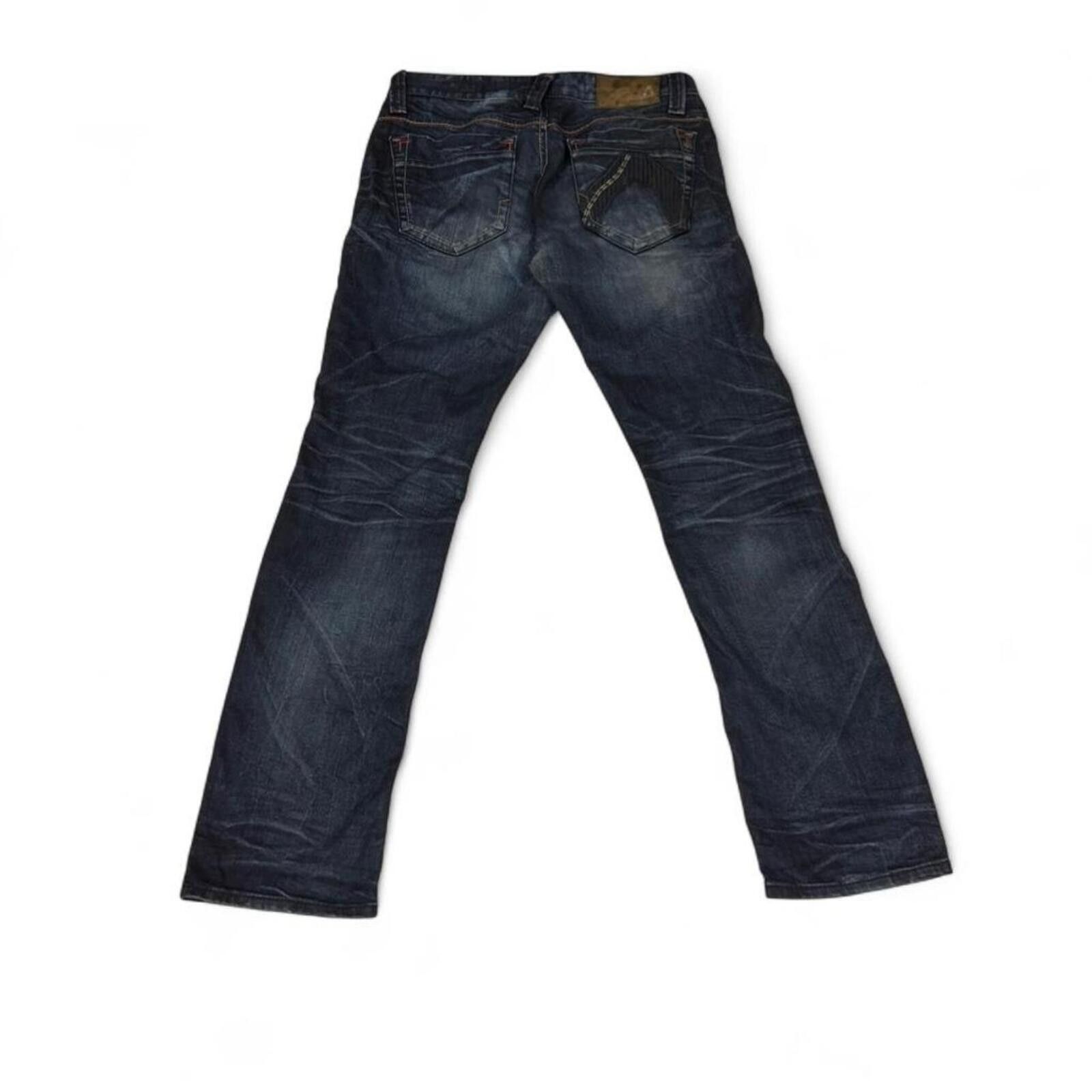 True Religion Vintage Buckaroo y2k ripped look relaxed fit denim jeans Size US 33 - 1 Thumbnail