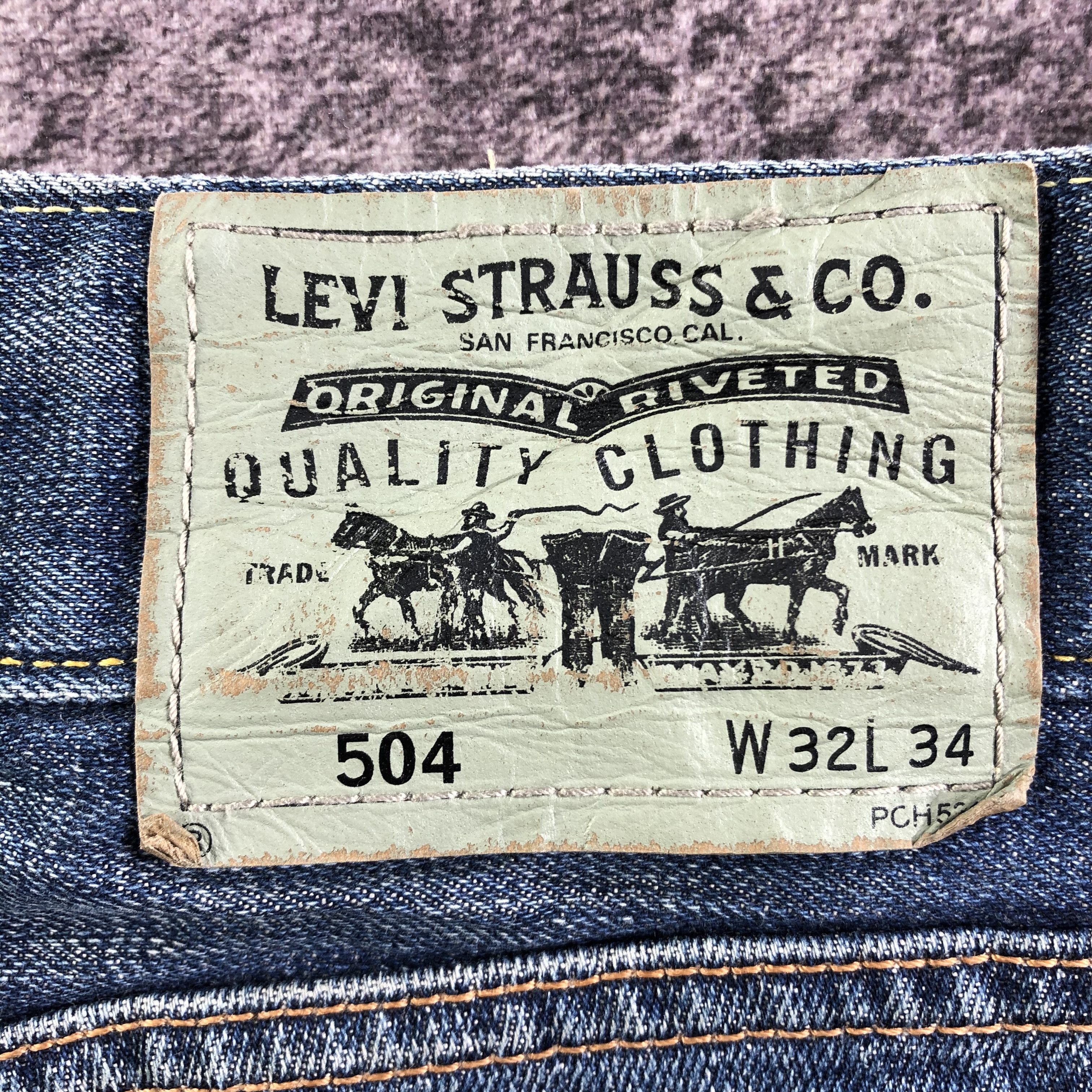 Levi's × Vintage Vintage Blue Wash Levis 504 Jeans-JM3370 Size 32" / US 10 / IT 46 - 5 Thumbnail