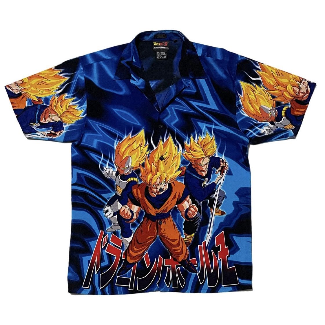 Vintage Vintage Dragon Ball Z bowling shirt | Grailed