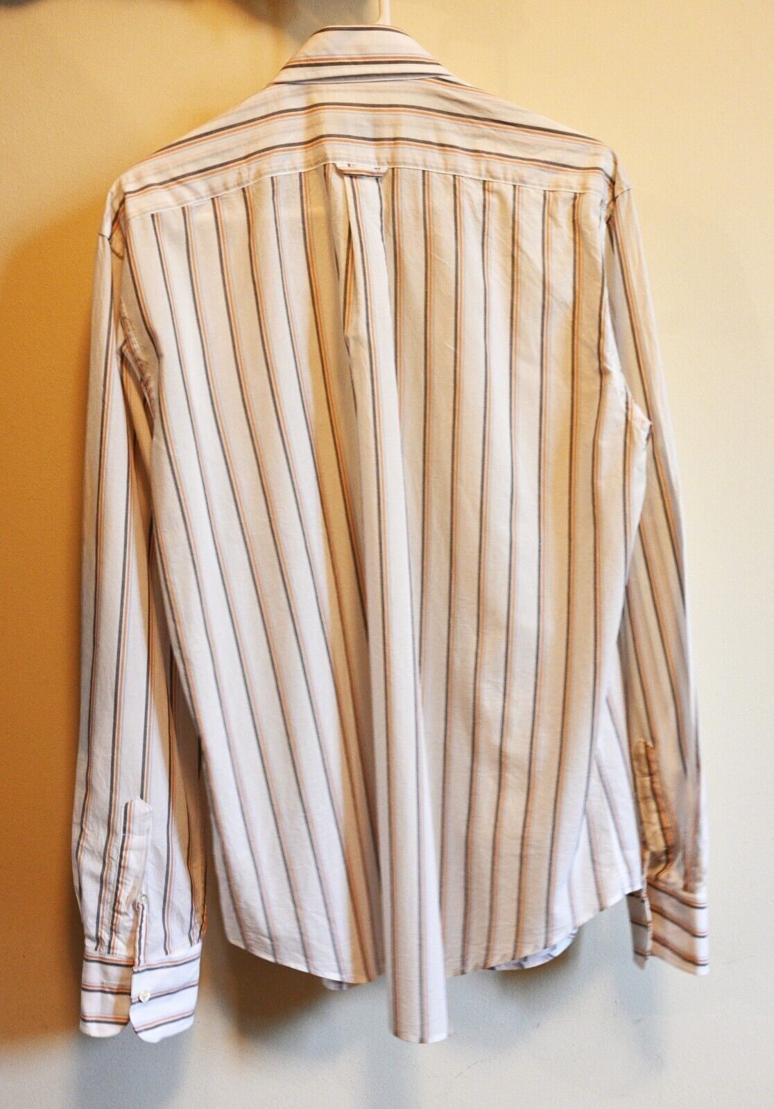 Berg & Berg Ferdinand Button Down Shirt - Triple Stripe Size US M / EU 48-50 / 2 - 2 Thumbnail