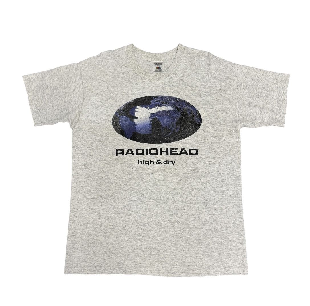Band Tees Vintage 90s Radiohead UK Tour Shirt Size US XL / EU 56 / 4 - 3 Thumbnail