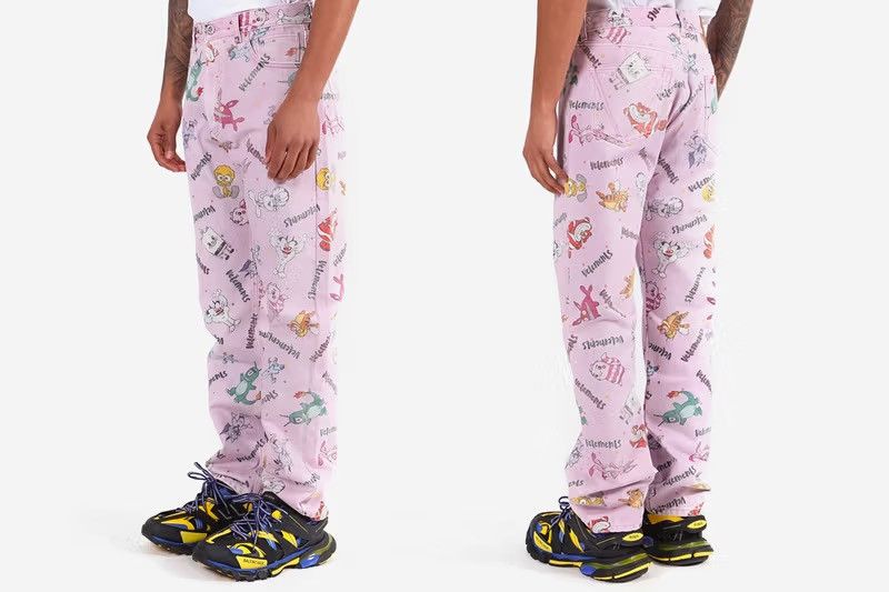 Vetements VETEMENTS COMIC MEME PANTS Size US 34 / EU 50 - 1 Thumbnail