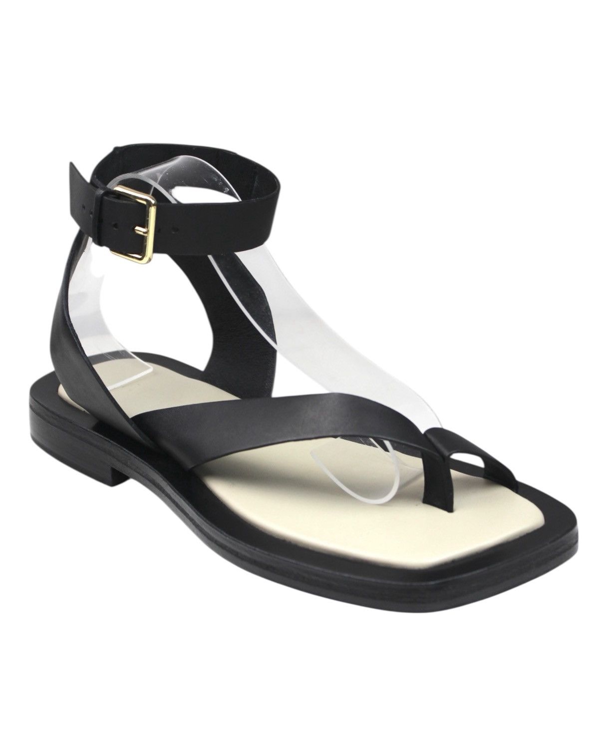 Japanese Brand RESORT 2021 A.EMERY “ASHER” LEATHER ANKLE-STRAP SANDALS Size US 7 / IT 37 - 4 Thumbnail