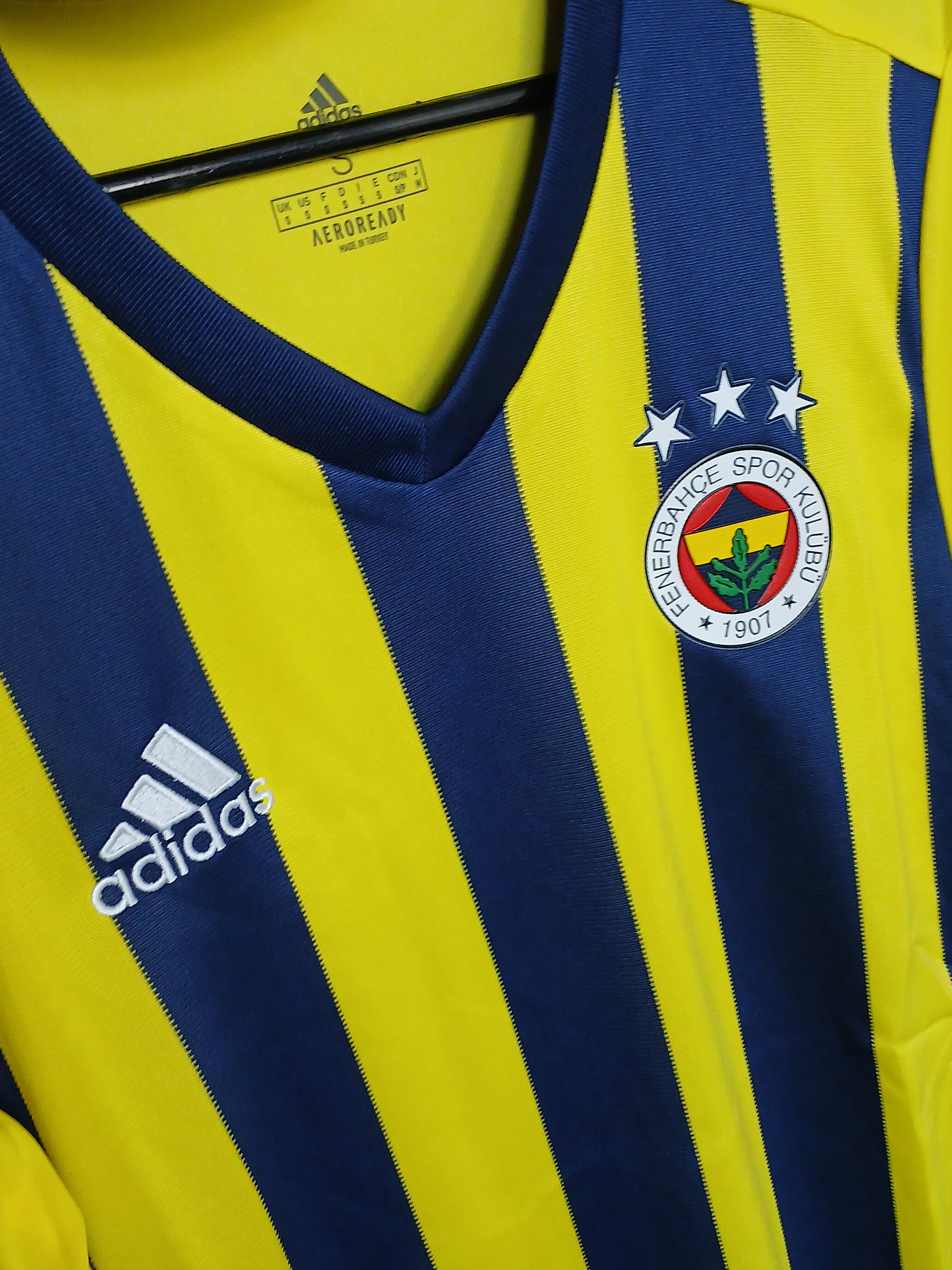 Adidas New Fenerbahce 2020/2021 Home Football Jersey T-Shirt Size US M / EU 48-50 / 2 - 3 Thumbnail