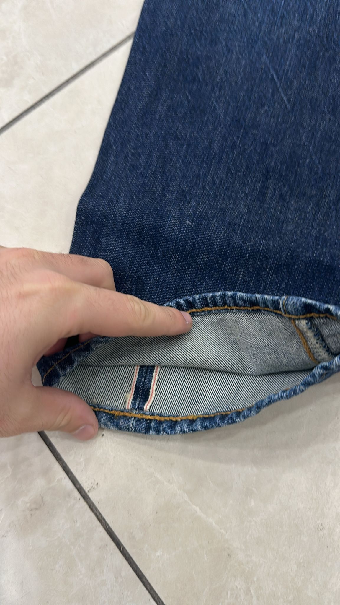 Levi's Vintage Clothing LVC Levi's Vintage Clothing 1947 501XX BigE Selvedge Jeans Size US 34 / EU 50 - 3 Thumbnail