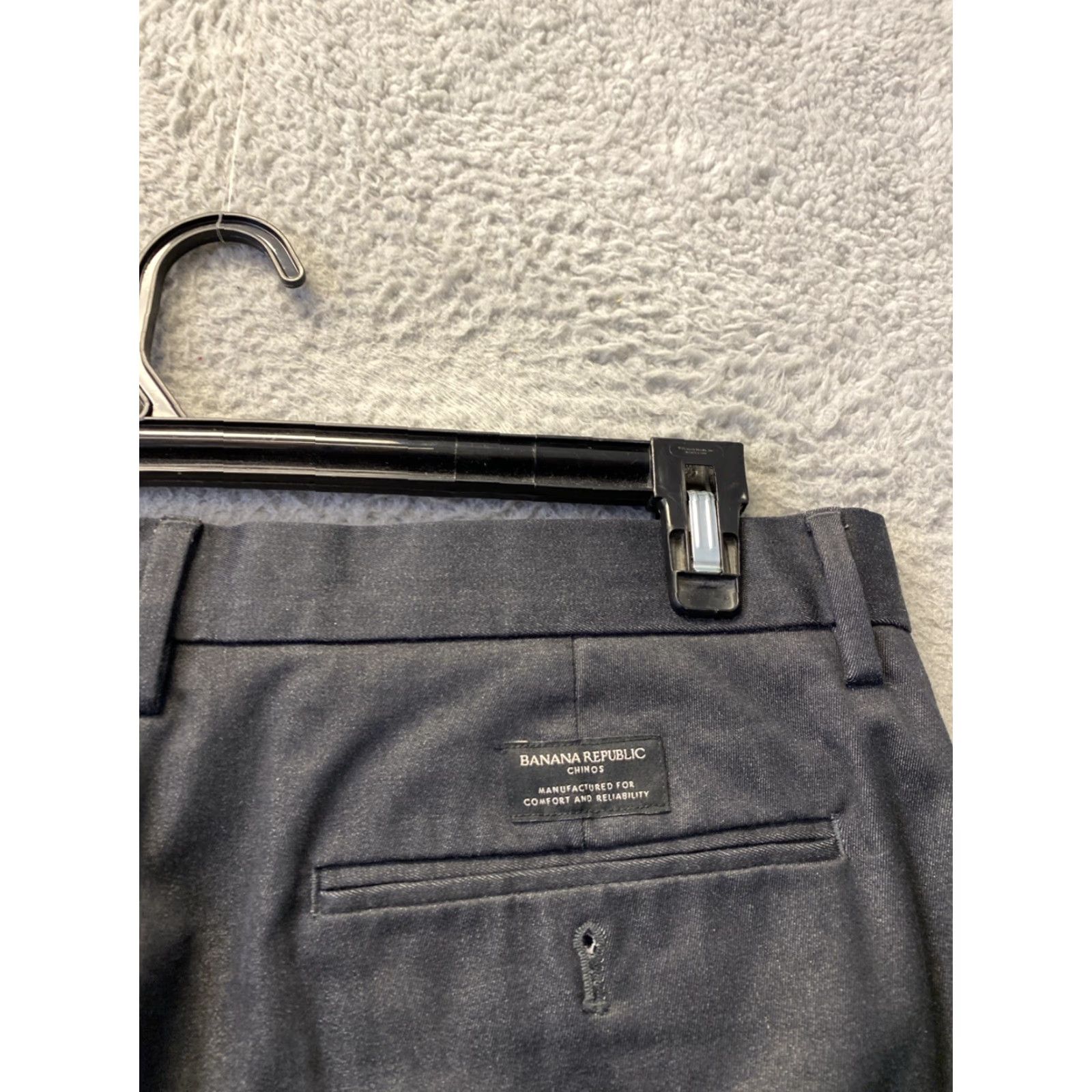 Banana Republic Banana Republic Chino Pants Men 33x34 Dark Gray Regular Fit Straight Leg /0652 Size US 33 - 6 Thumbnail