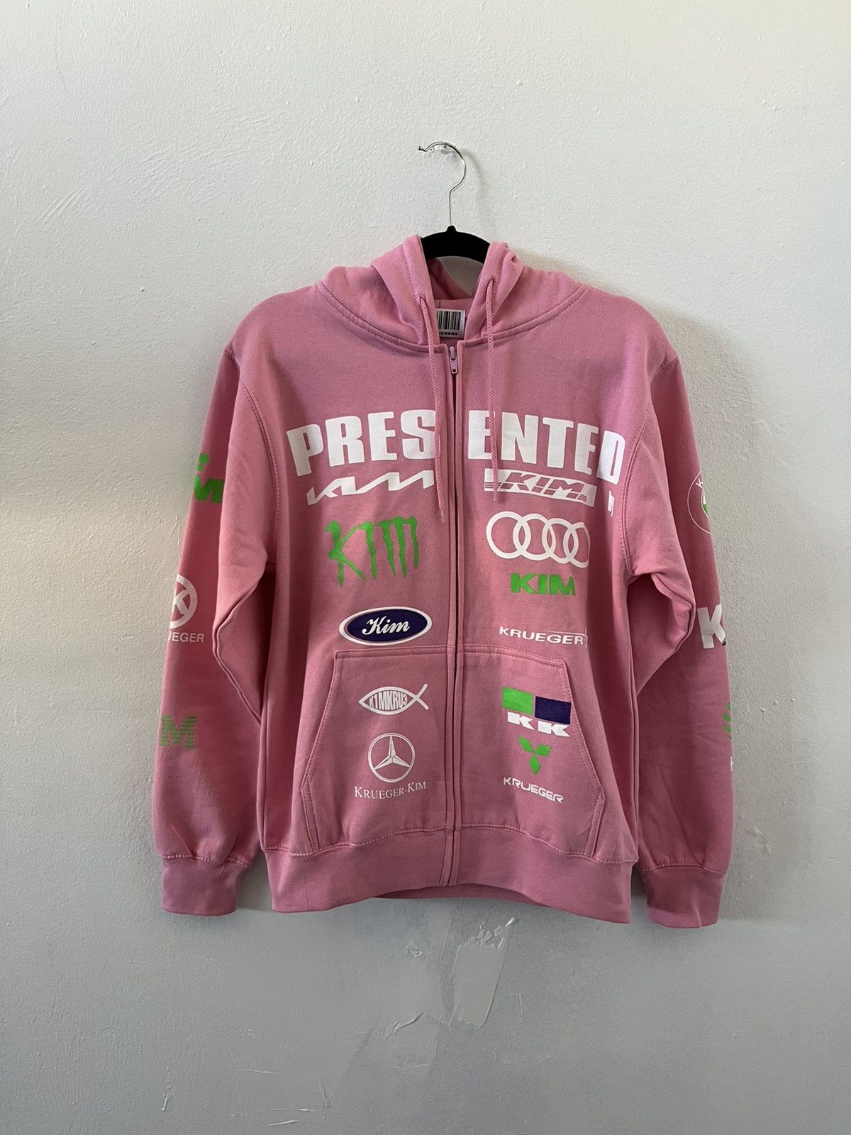 Kim Kruger Valentines Day Zip Hoodie