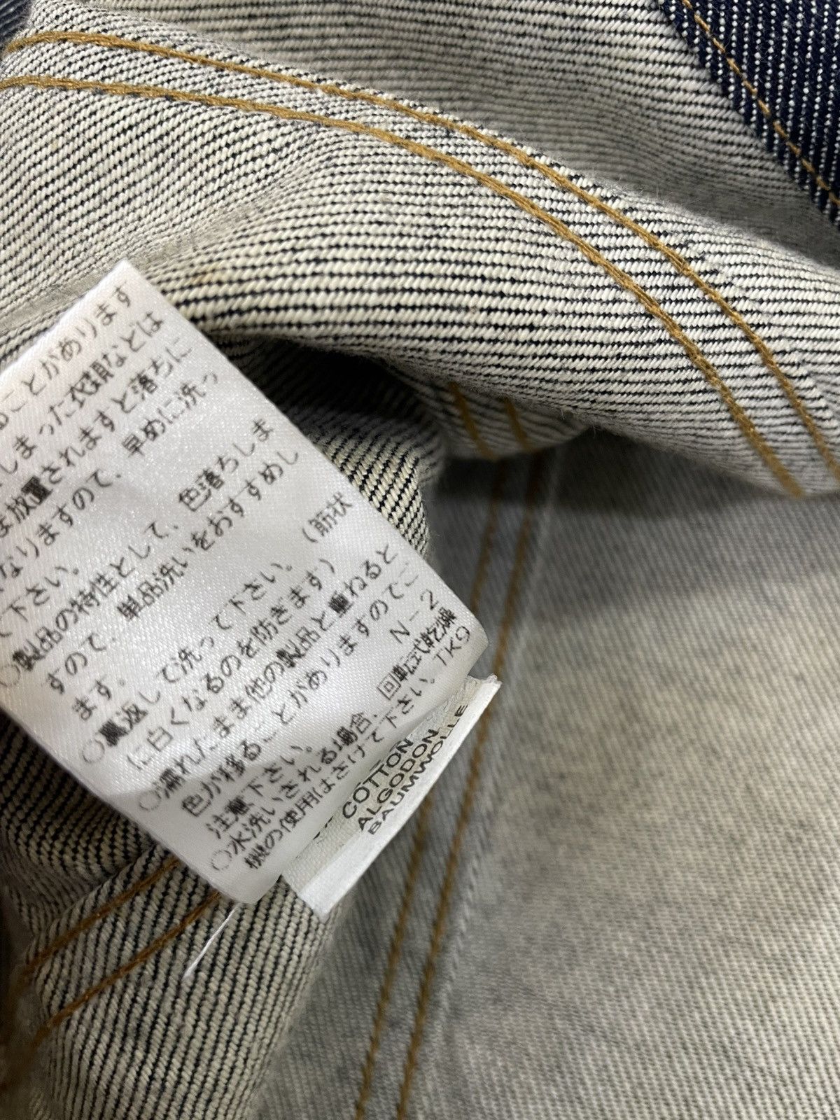 Yves Saint Laurent Saintlaurent jacket jeans YSL button Size US M / EU 48-50 / 2 - 7 Thumbnail