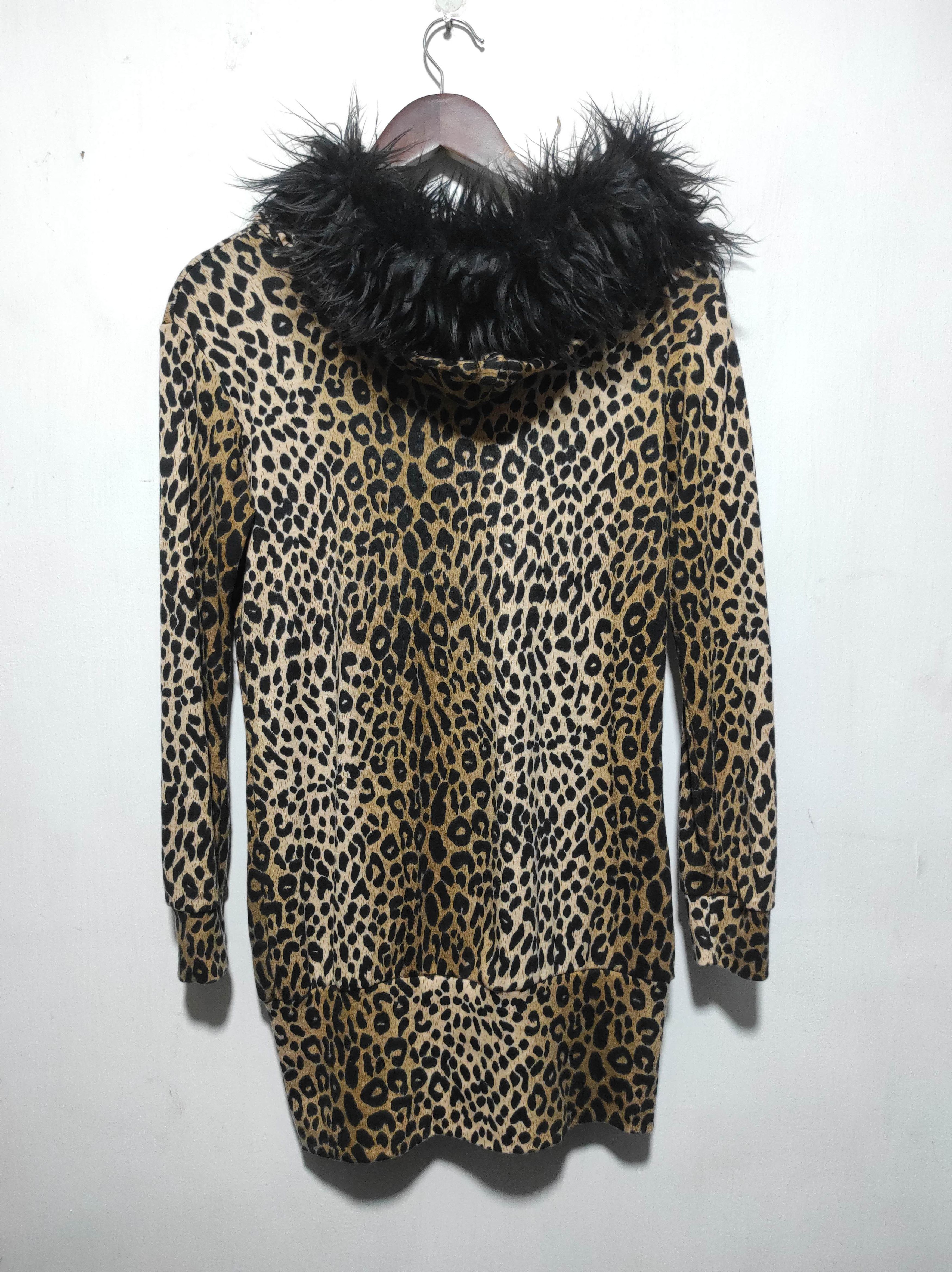 Japanese Brand Leopard zipper fur hoodie ifsix LGB style Size S / US 4 / IT 40 - 8 Thumbnail
