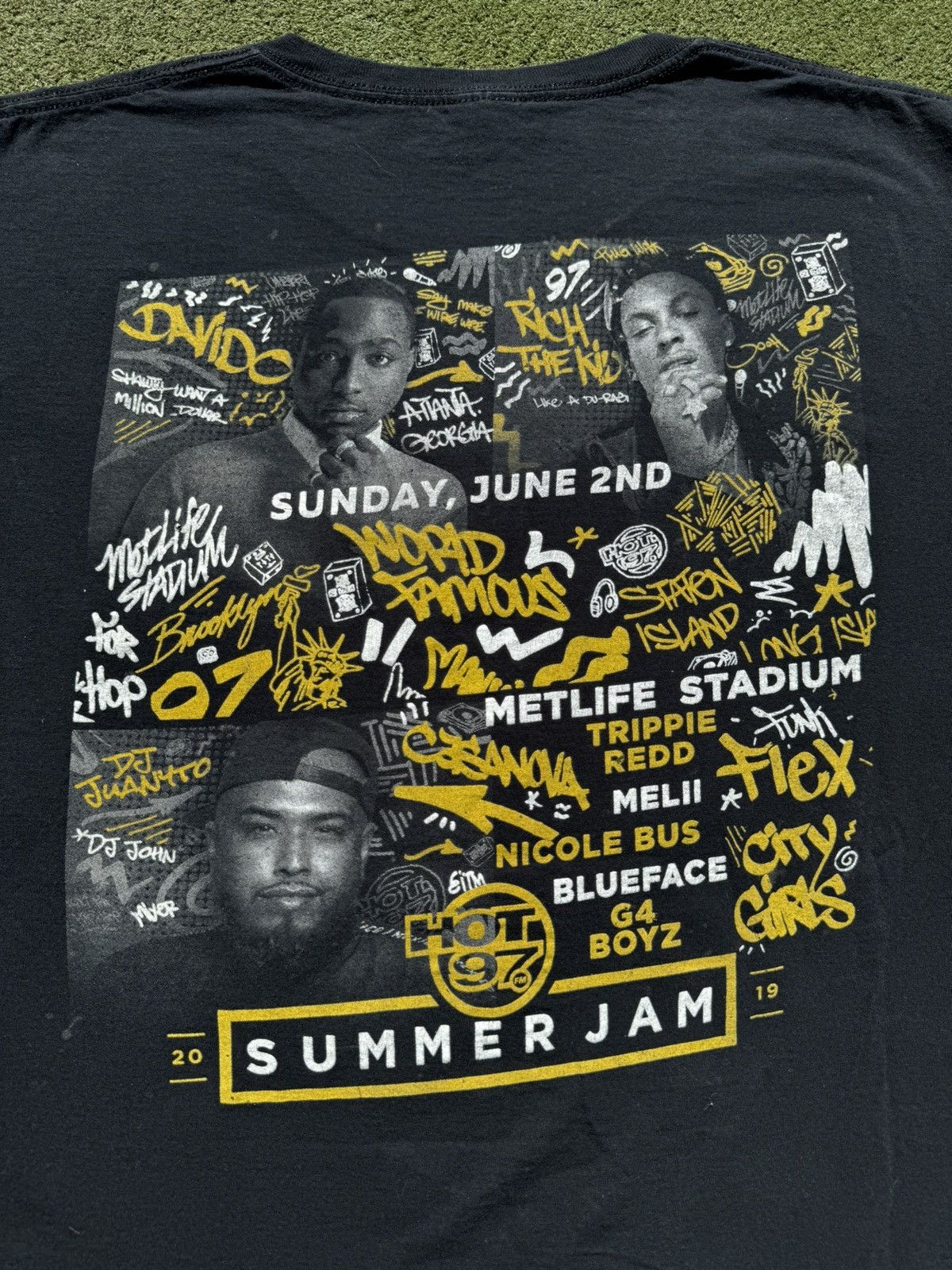 Band Tees × Rap Tees Hot 97 Summer Jam Concert T-Shirt Size US L / EU 52-54 / 3 - 9 Thumbnail