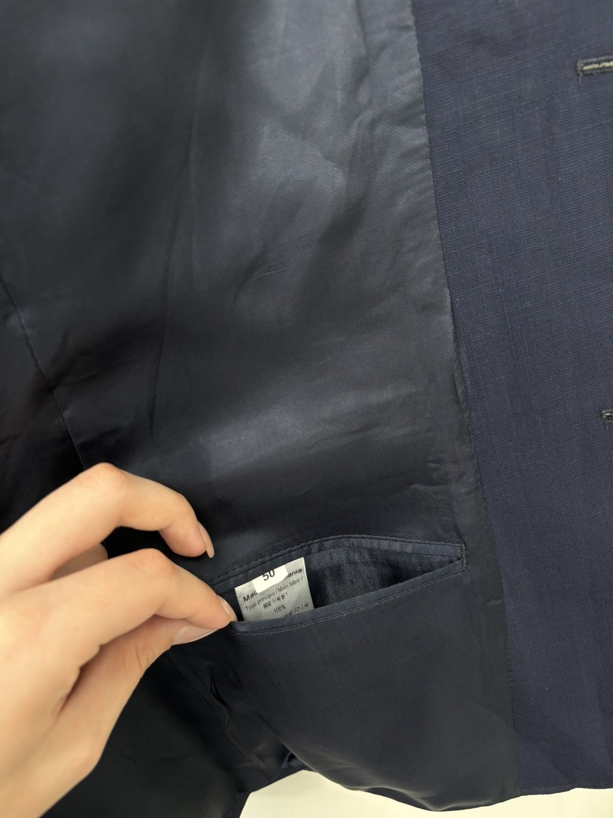 Louis Vuitton Louis Vuitton Uniform Navy Classic Luxury Wool Blazer Size 40R - 12 Thumbnail
