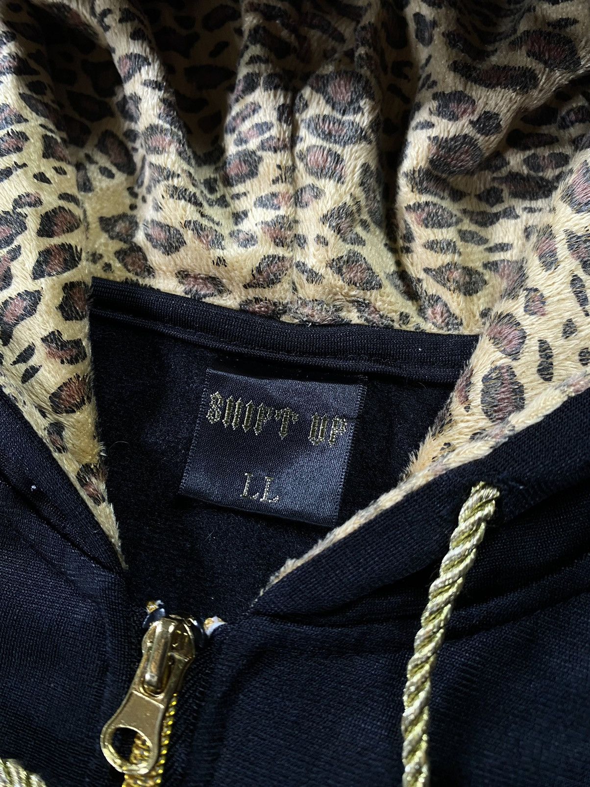 If Six Was Nine × Japanese Brand × Le Grande Bleu (L.G.B.) Y2K Japanes Shift Up Leopard Cross Ifsix Gothic Style Size US L / EU 52-54 / 3 - 6 Thumbnail